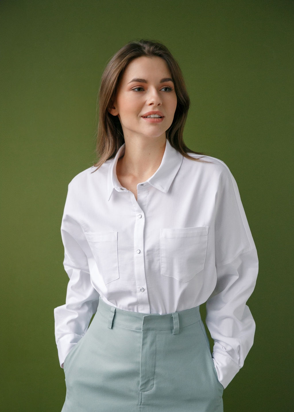 Рубашка женская White - Captain's mate фото 18