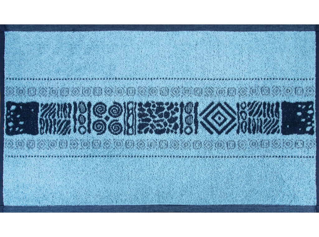 Полотенце махровое 6с104.411ж1 Фреска (темно-синий4) 67х40см