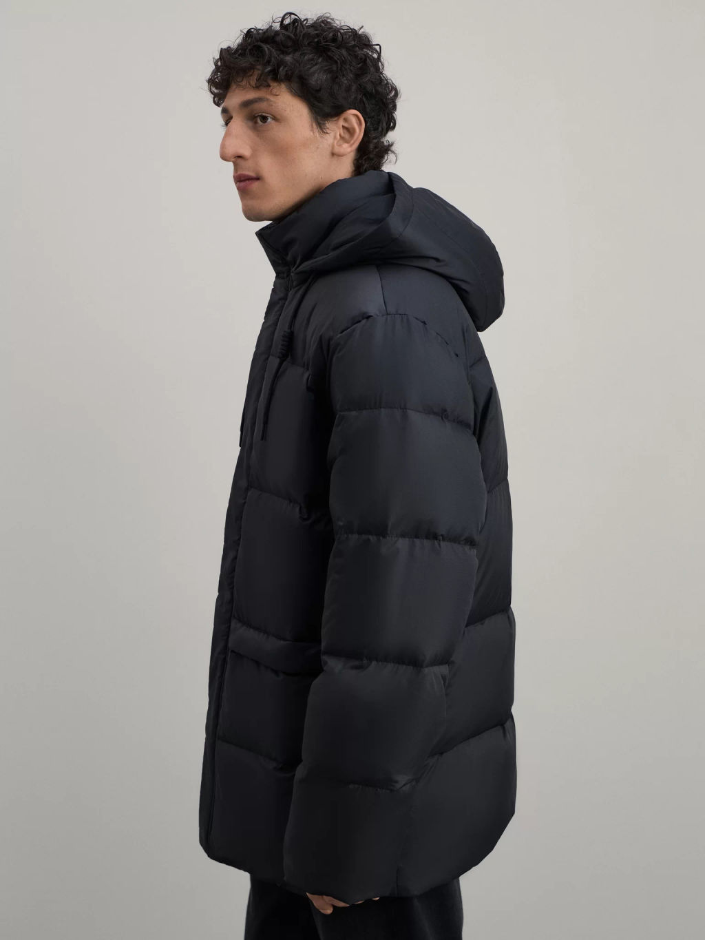 Куртка с натуральным наполнителем и съемным капюшоном / Zarina  фото 4