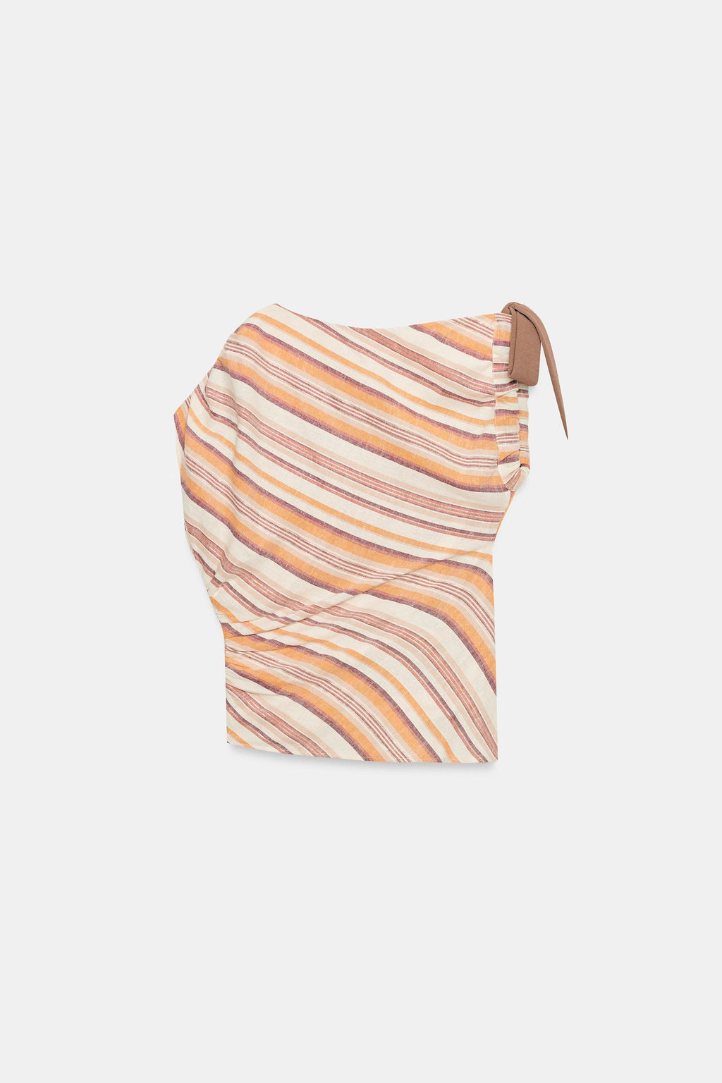 TOP RAYAS CON LINO / Multicolor - Zara фото 9