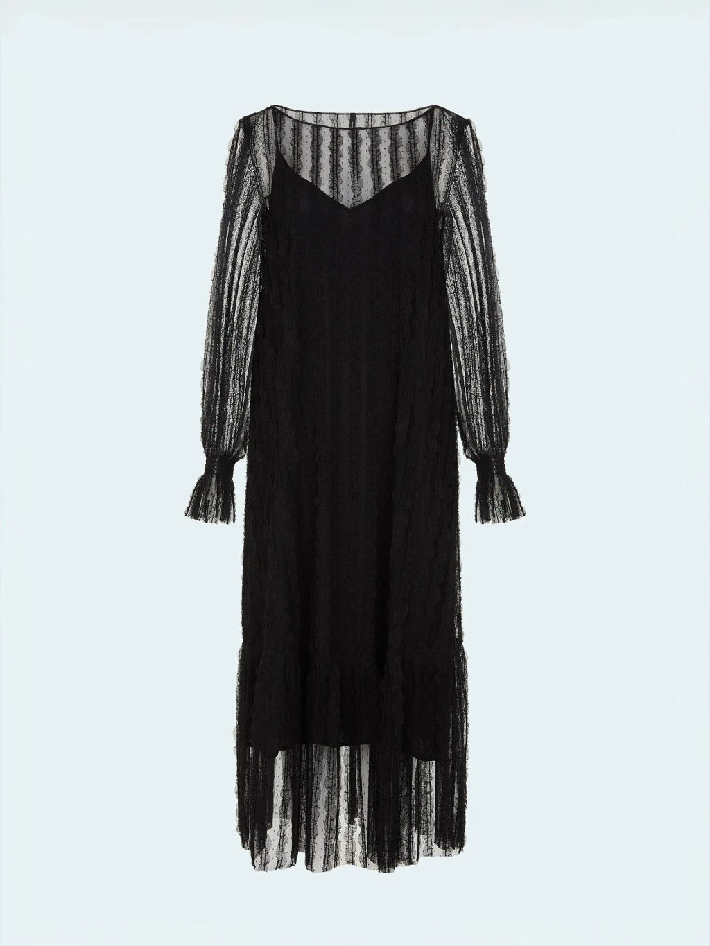 Платье а-силуэта PL1508/lace - Emka фото 10