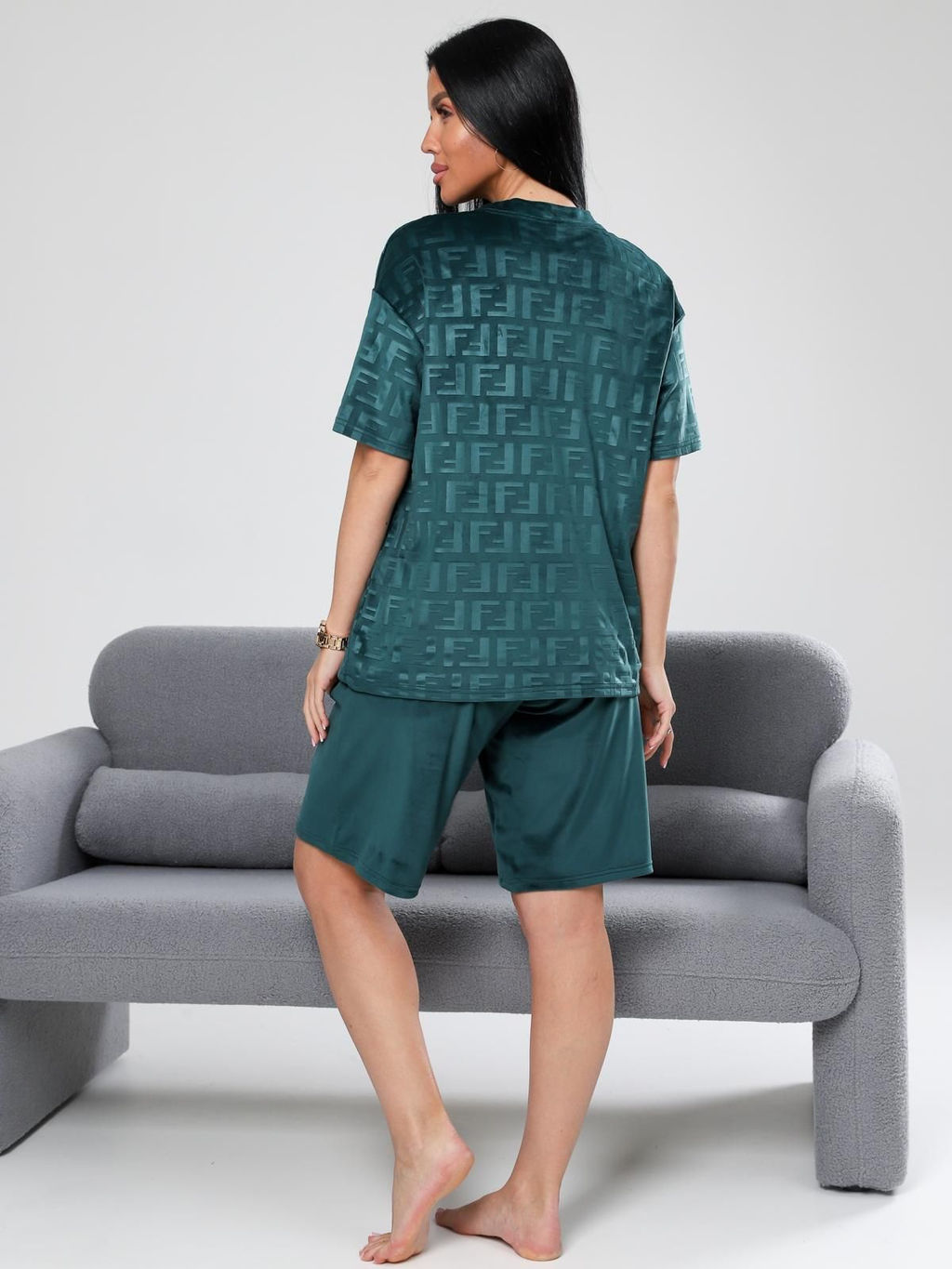 IV-CAPRIZ Чиэра-Жаккард - костюм из велюра с лайкрой  фото 7