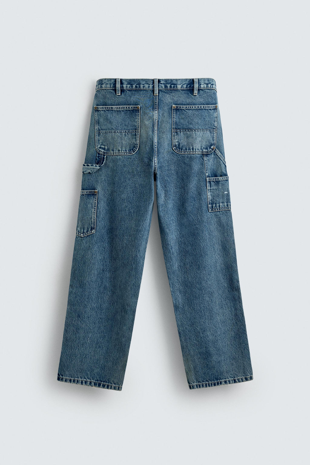 FADED CARPENTER JEANS - Zara фото 8