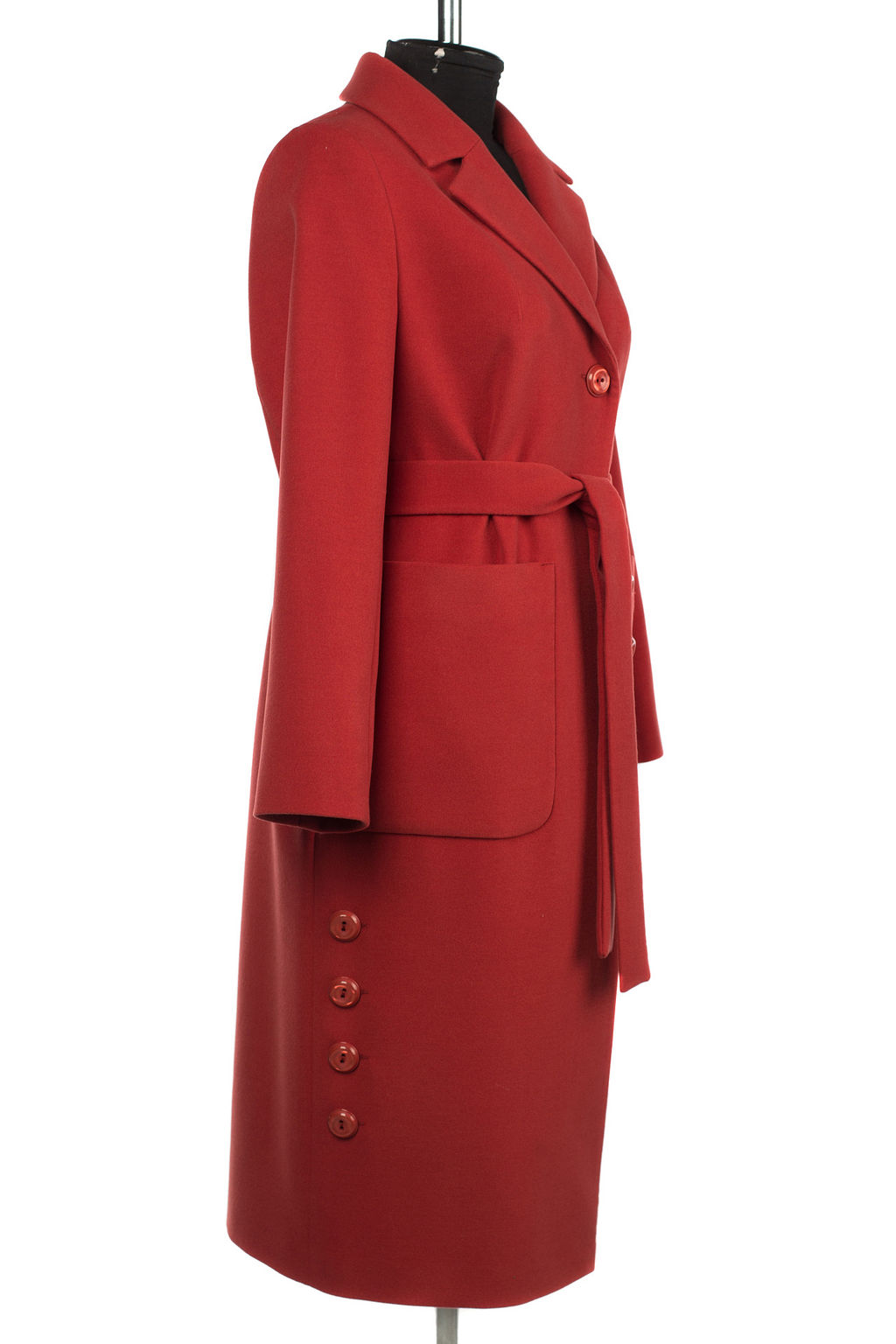 Пальто женское демисезонное (пояс) - El podio фото 8