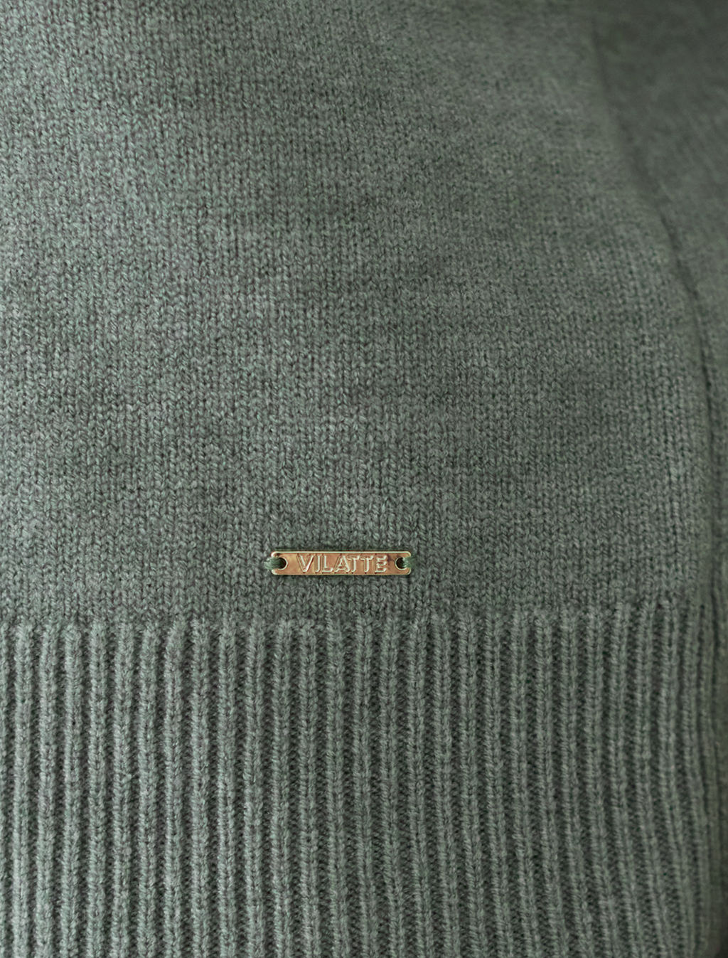 Джемпер-поло из пряжи с кашемиром VILATTE