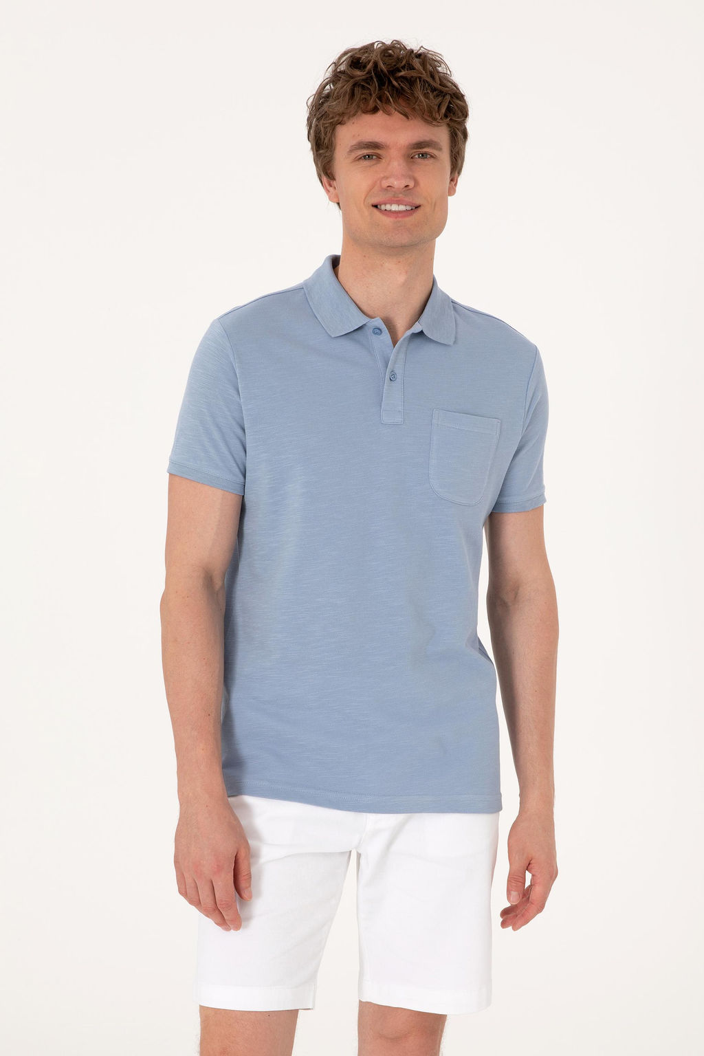 Erkek Mavi Ti__rt Sepette S_rpriz _ndirim