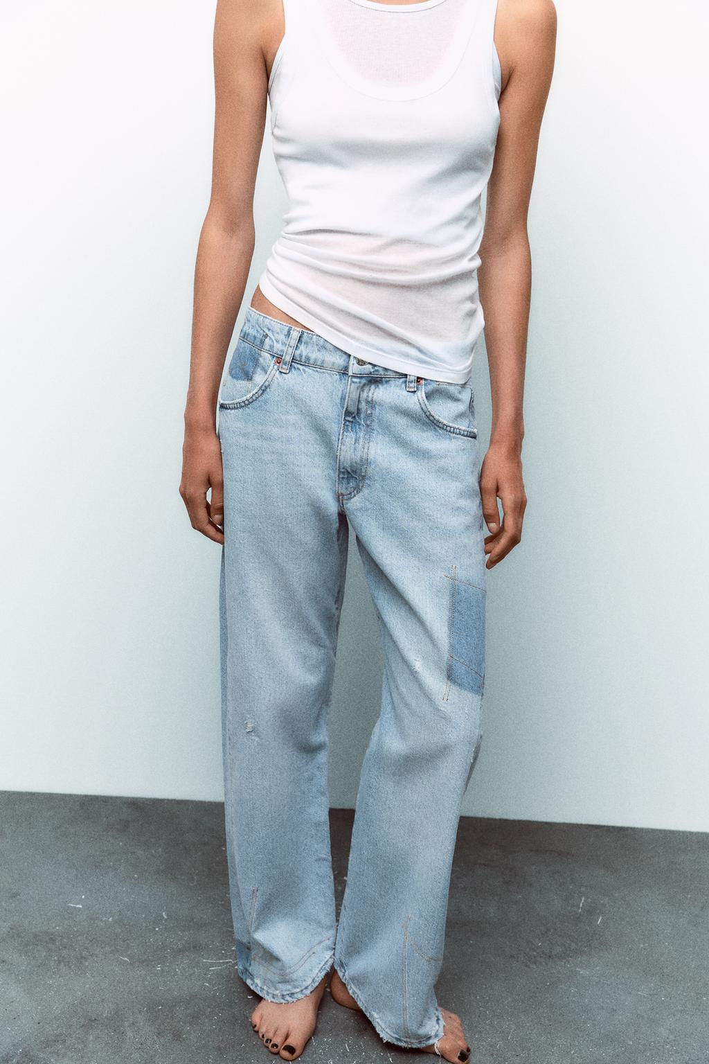 TRF SLOUCHY CURVE LEG JEANS - Zara фото 2