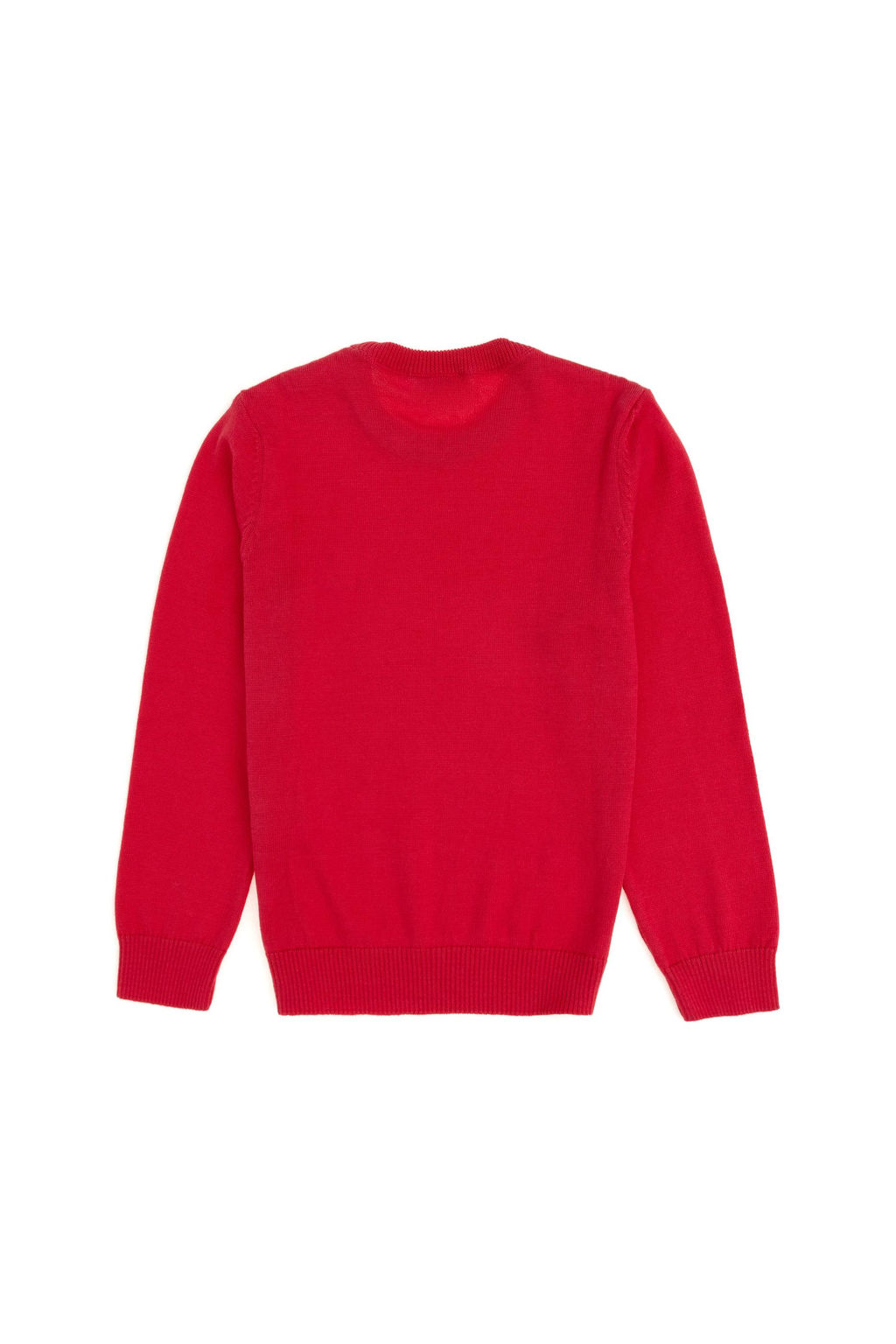 Базовый свитер цвета фуксии для девочек Неожиданная скидка в корзине - U.s. polo assn фото 2