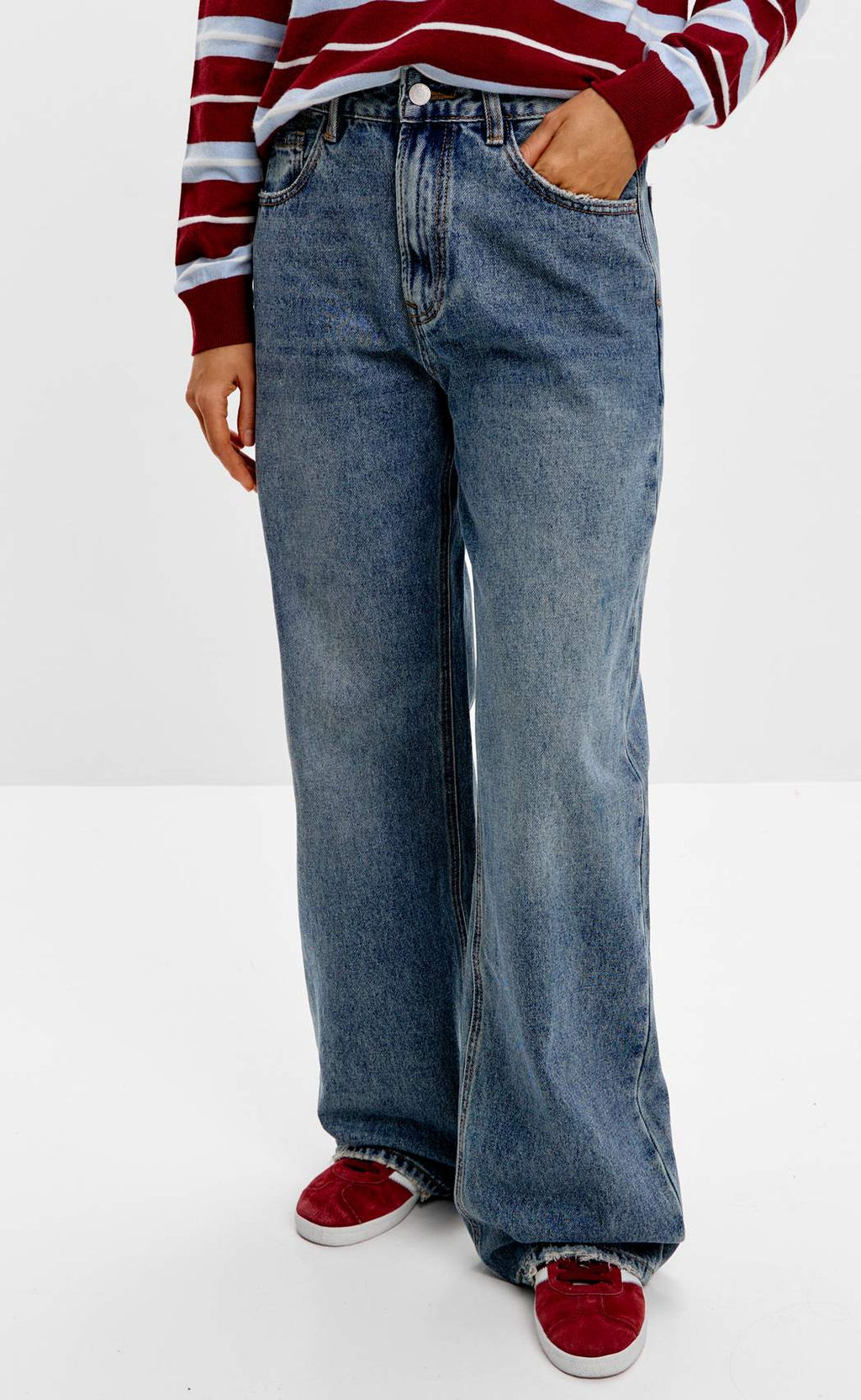 Джинсы F612-0153 r.blue - Fine joyce фото 8