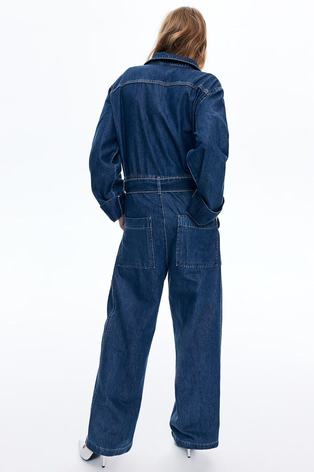 Mono boiler cargo en denim - H&m фото 5