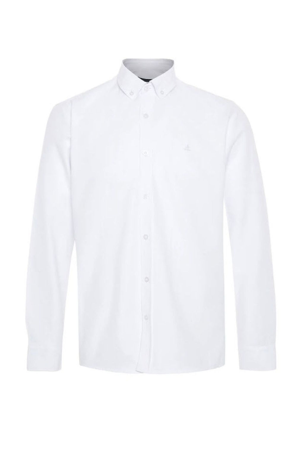 TRENDYOL MAN Gri Regular Nak?sl? Kolay Utulenebilir Smart Oxford Gomlek TMNAW24GO00089 - Trendyolmilla фото 15