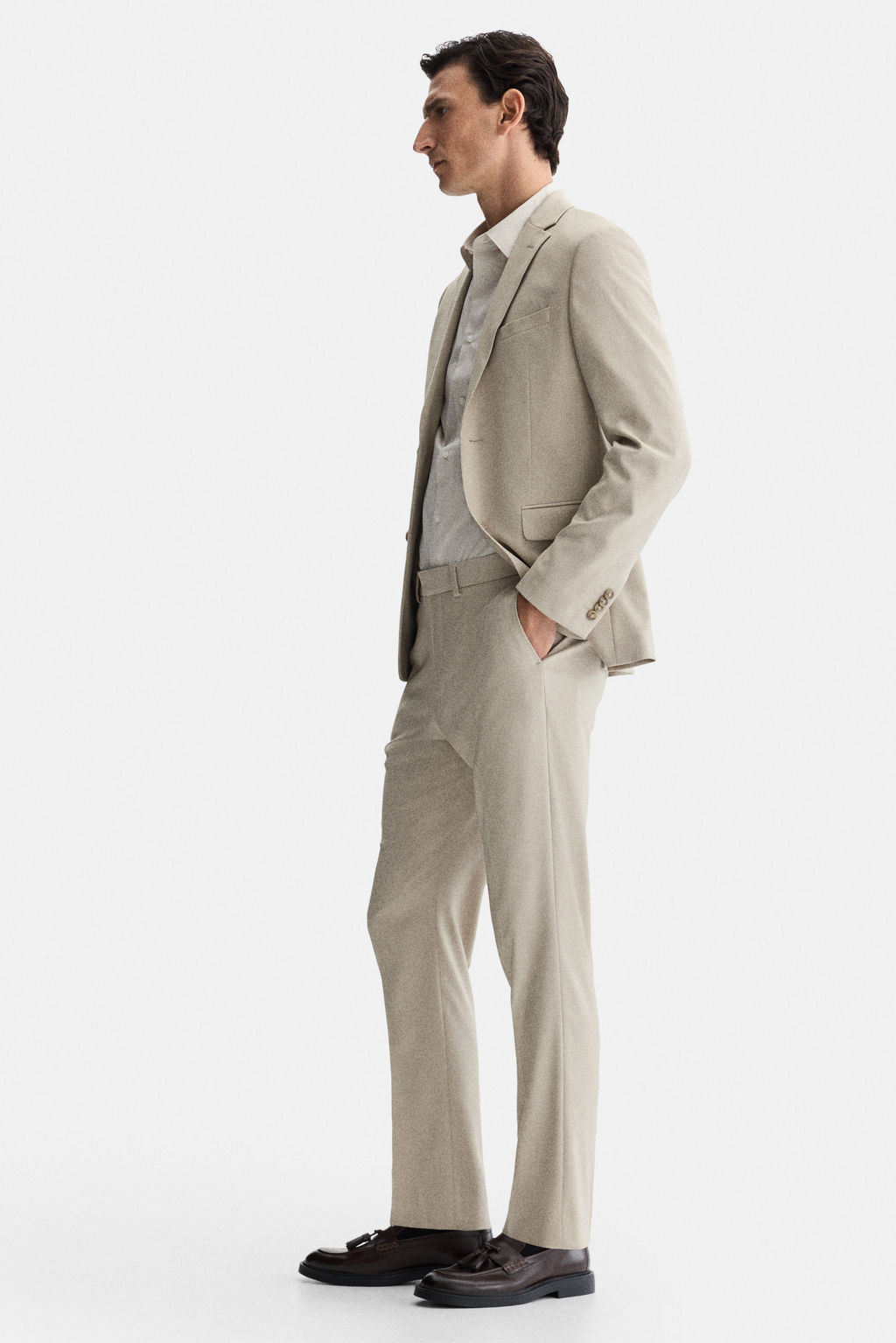 Pantal?n de traje Slim Fit - H&m фото 8