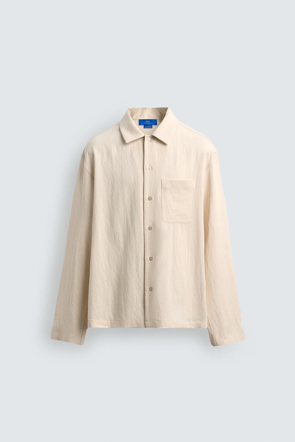 FLUID RELAXED FIT SHIRT AARON LEVINE X ZARA фото 6
