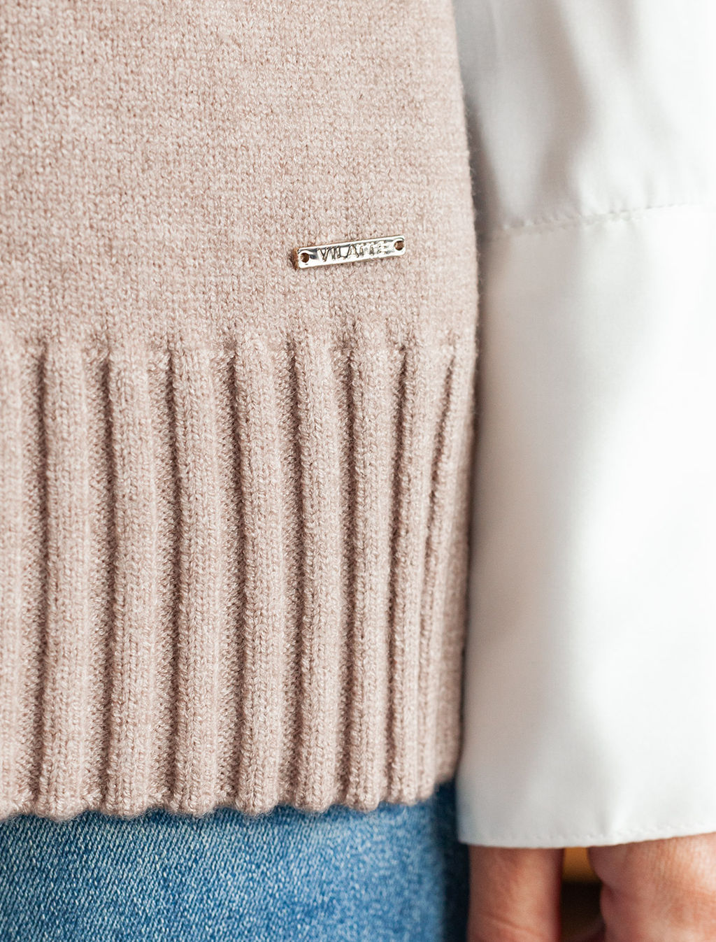 Жилет из пряжи с кашемиром - Vilatte фото 6