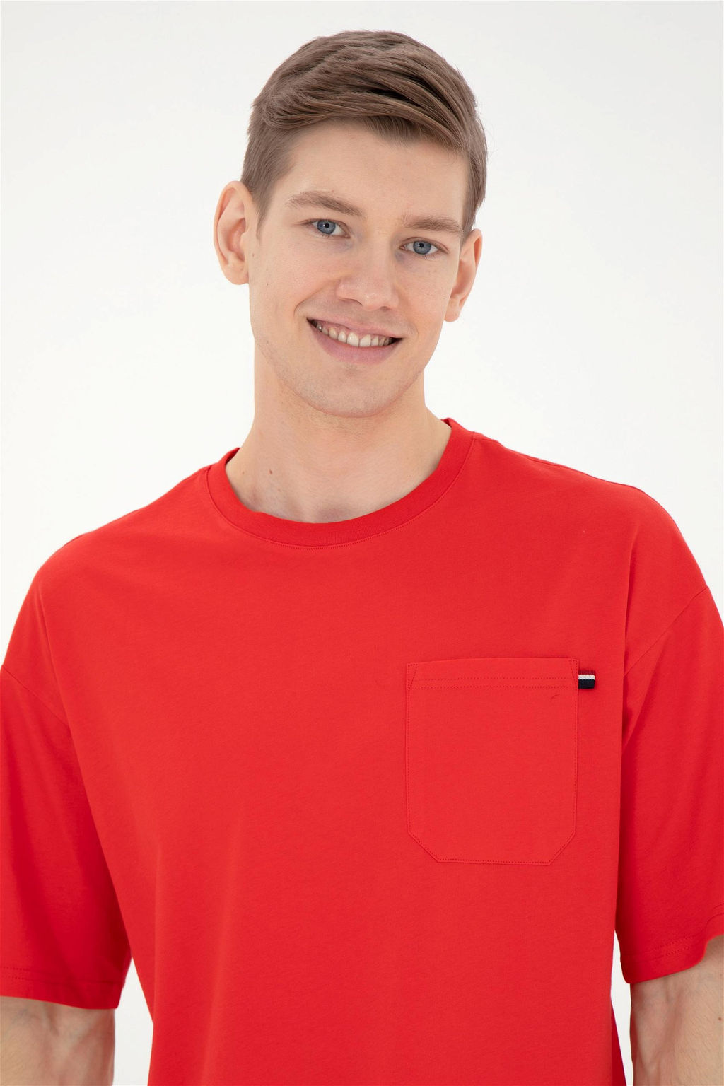 Мужская красная футболка - U.s. polo assn фото 2