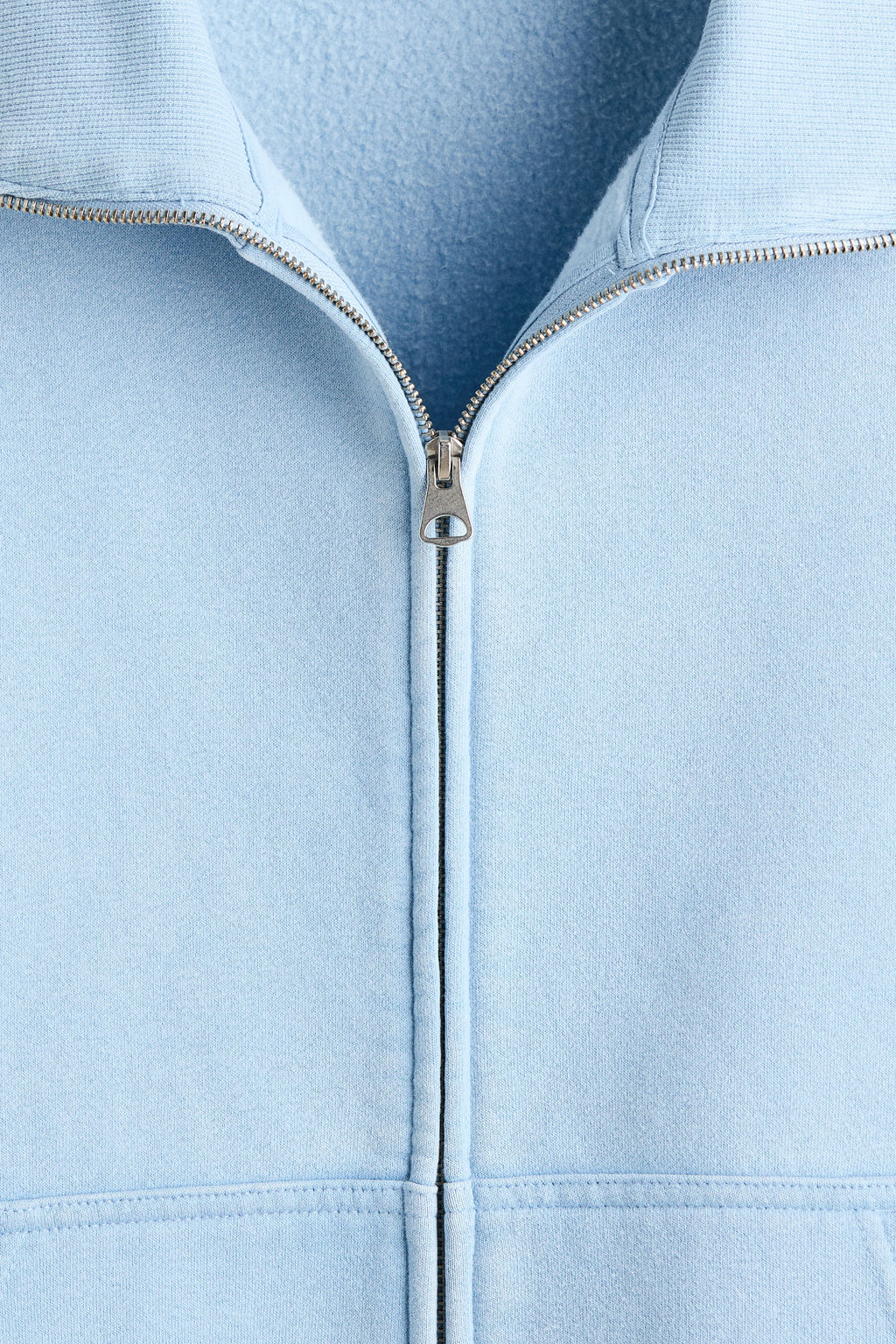 Chaqueta sudadera boxy con cremallera Loose Fit - H&m фото 5