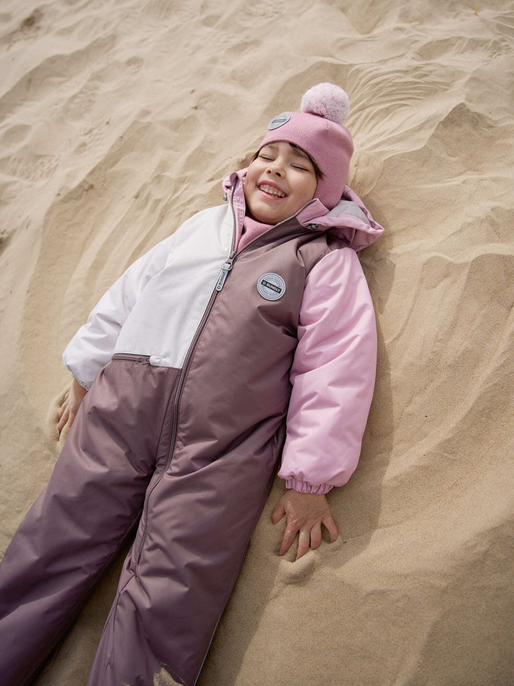 Комбинезон демисезонный Колор блок Мокко - Bungly фото 12