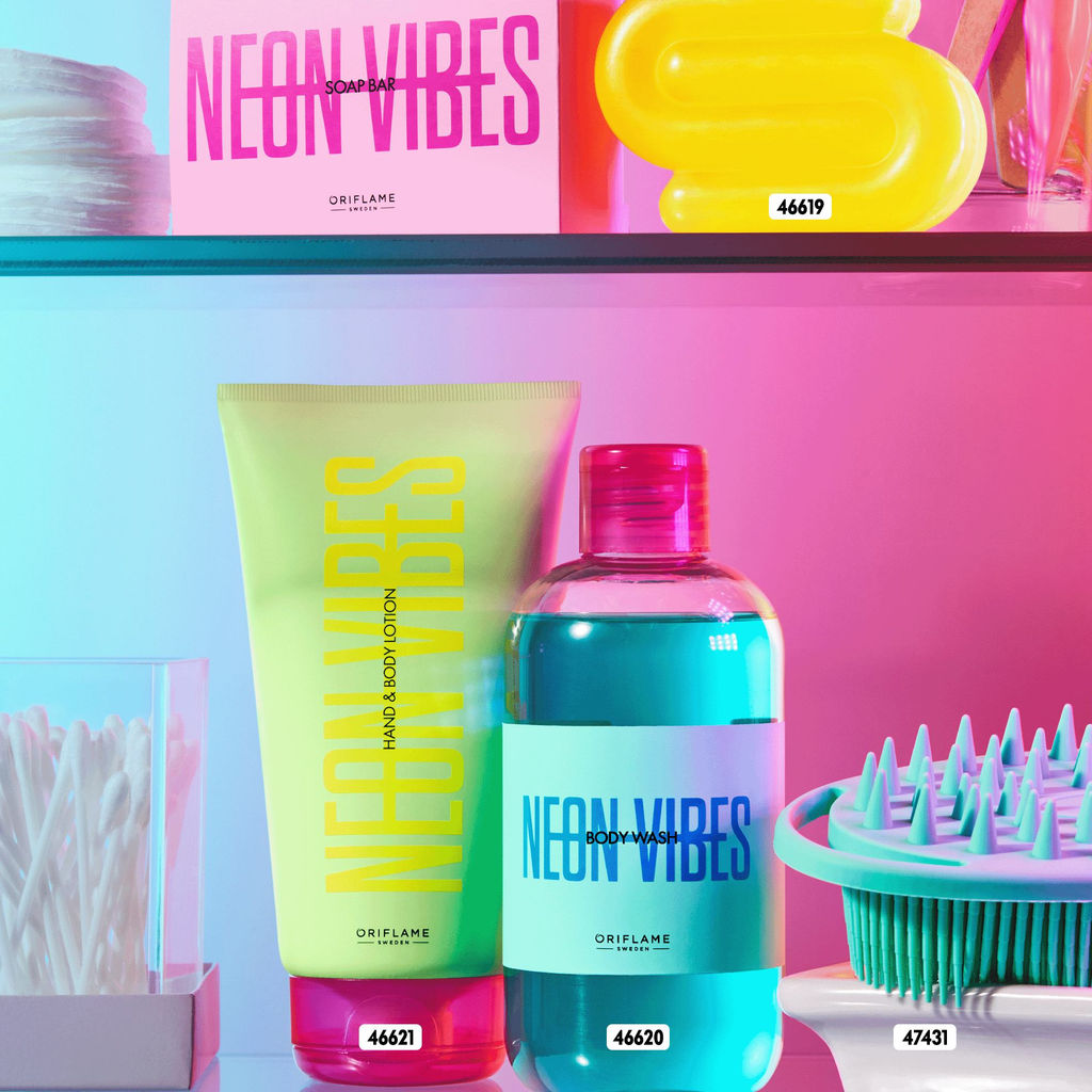 Мыло Neon Vibes - Oriflame фото 4