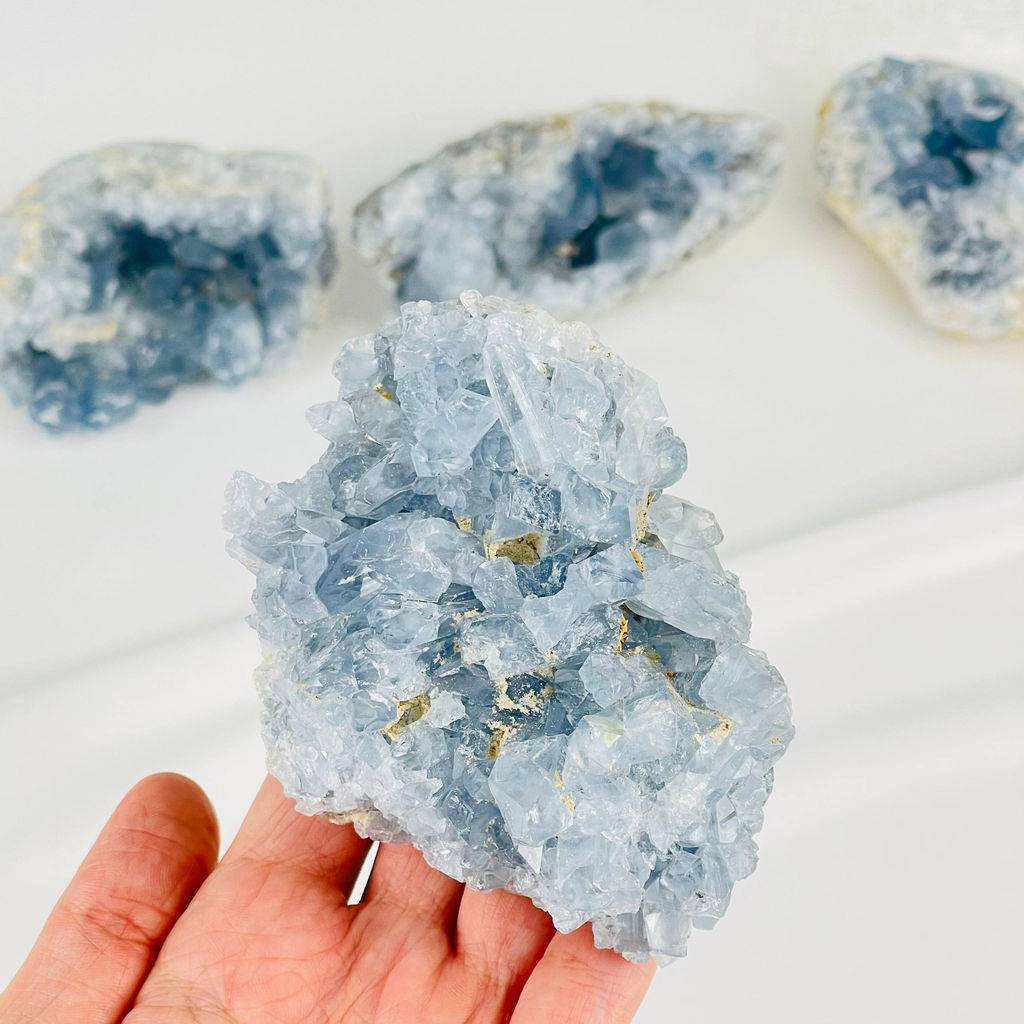 Друза Целестина - Радуга самоцветов фото 2