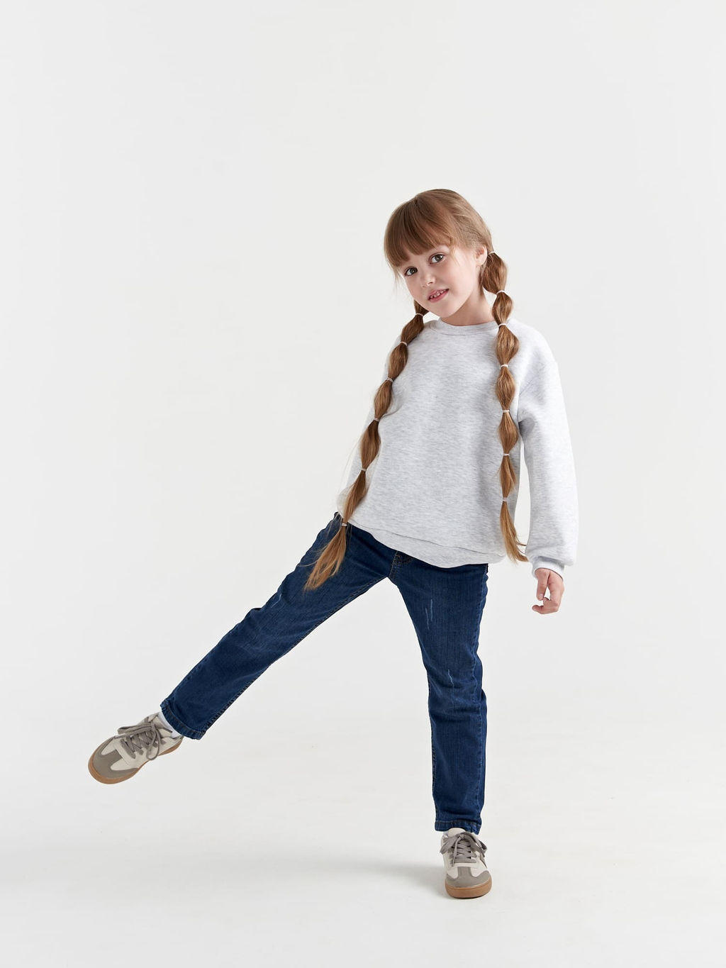 Джинсы regular fit Темно-синие - Bungly фото 8