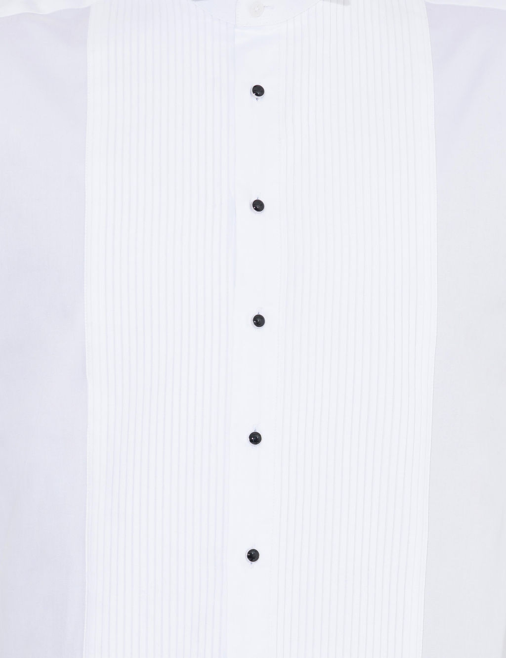 Белая приталенная рубашка под смокинг - Cacharel фото 6