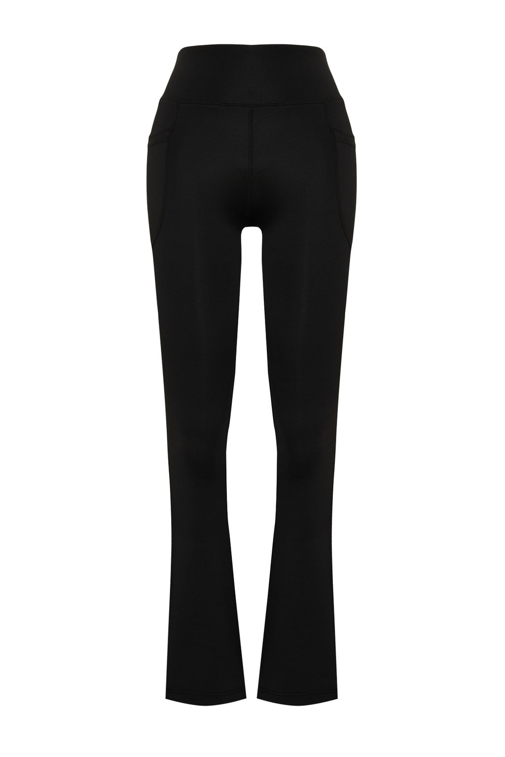 Siyah Scuba/Dalg?c Kumas Rahat Kesim Ispanyol Paca Orme Spor Esofman Alt? THMSS24EA00000