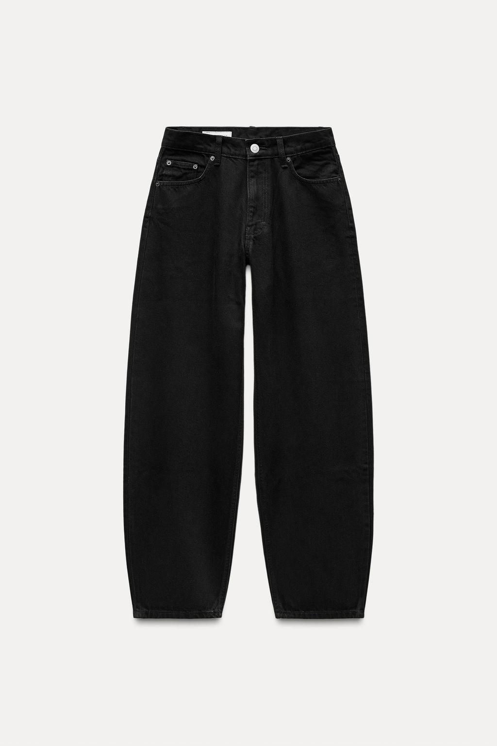 TRF BALLOON MID-RISE JEANS - Zara фото 15