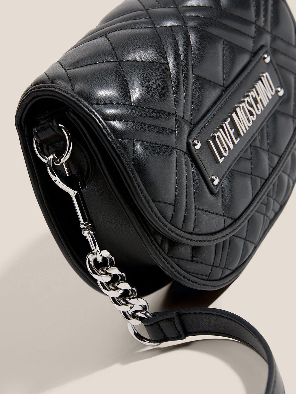 Кросс-боди LOVE MOSCHINO QUILTED BAG Артикул 4623935, черный  фото 3