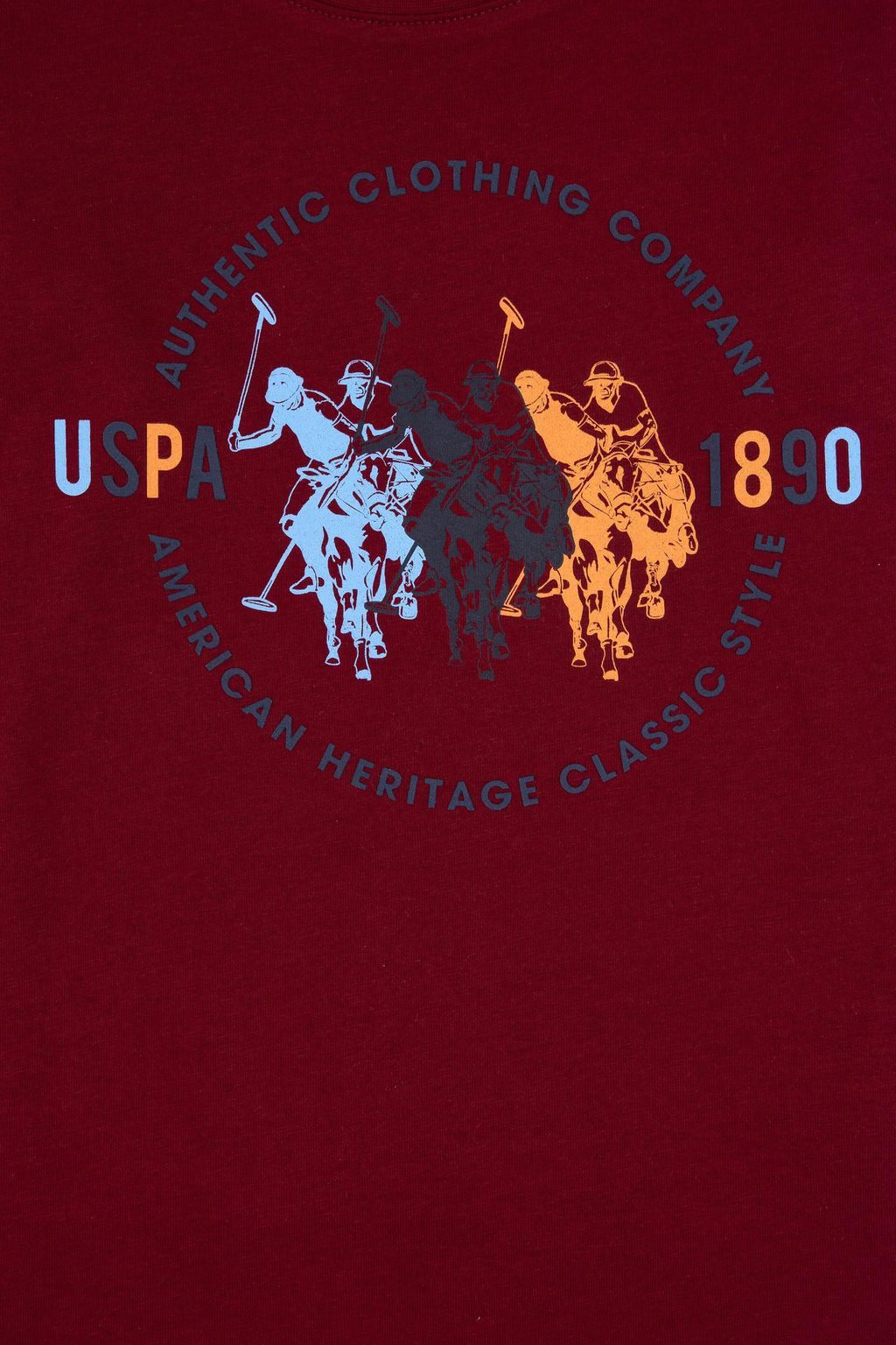 Erkek _ocuk Bordo Bisiklet Yaka Sweatshirt - U.s. polo assn фото 3