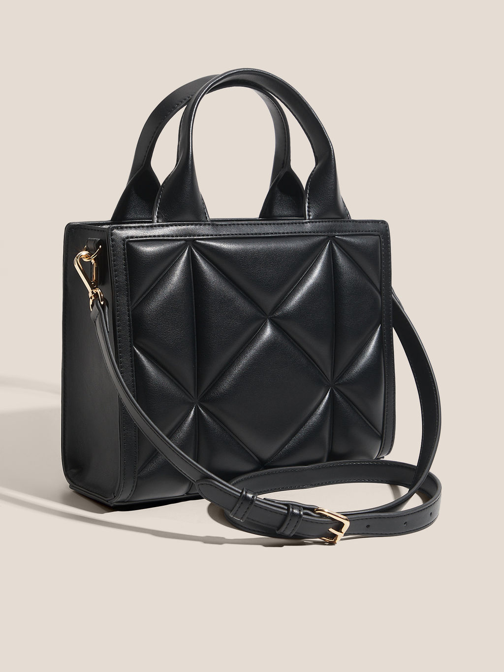 Женский тоут LOVE MOSCHINO EMBOSSED Q Артикул 4561096, черный  фото 3