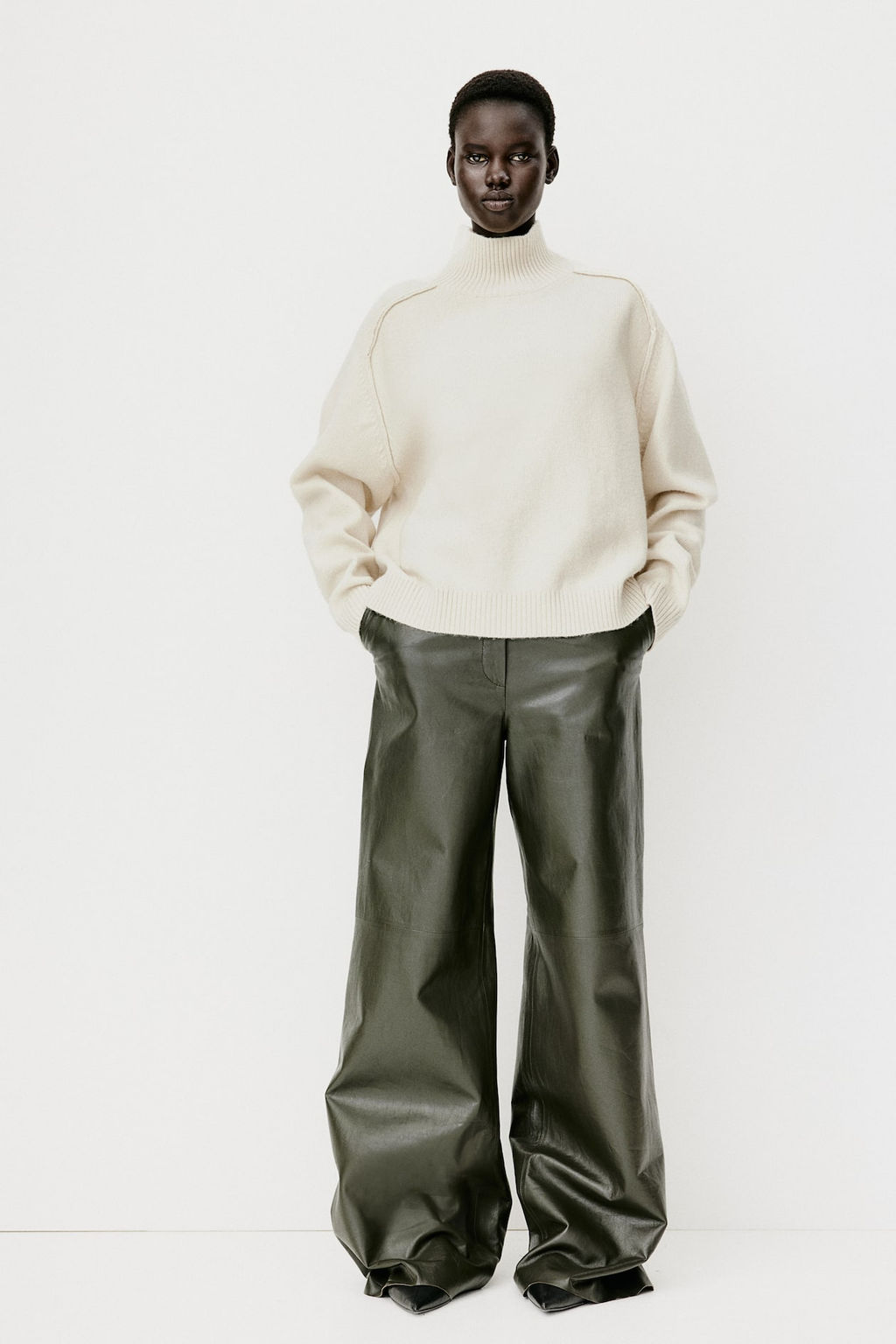 Jersey con cuello perkins - H&m фото 7