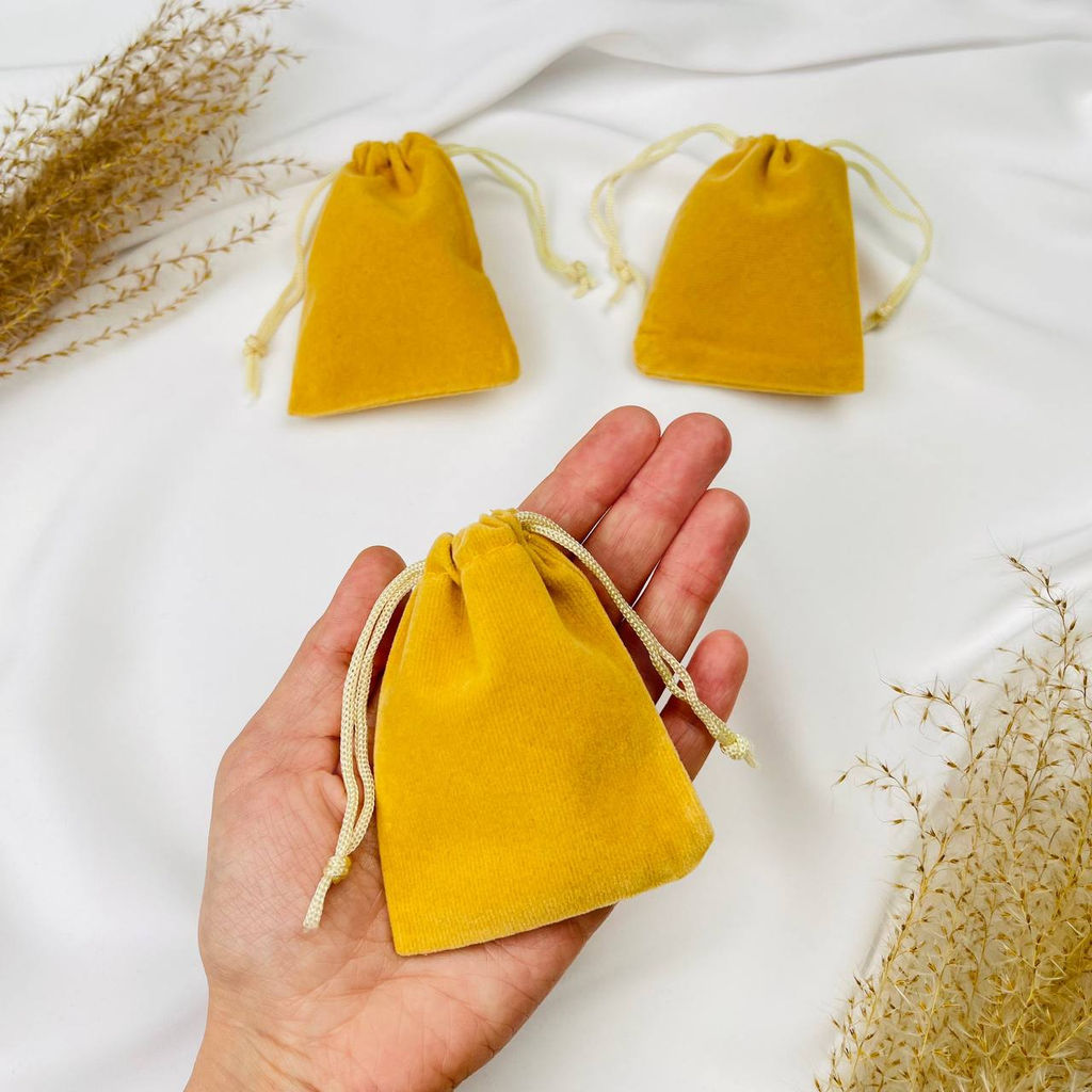 Мешочек: Бархат горчичный (5 шт)