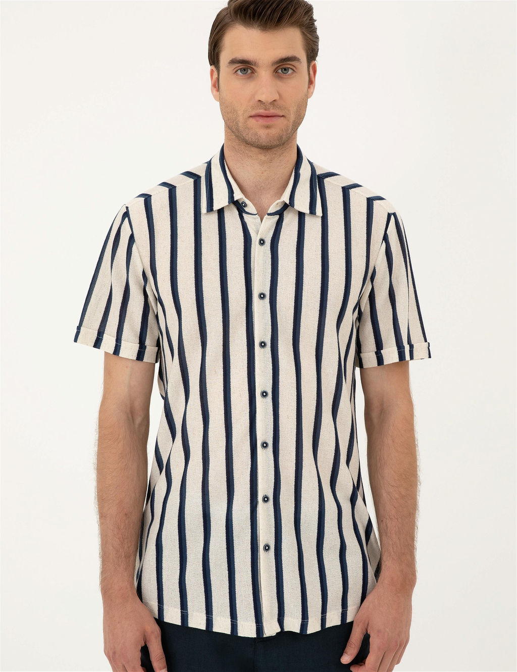 Bej Slim Fit _rme G_mlek - Pierre cardin фото 3