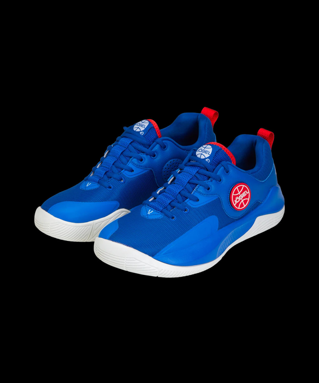 БЕЗ УПАКОВКИ Кроссовки баскетбольные JOGEL Launch LOW, Blue/red/white
