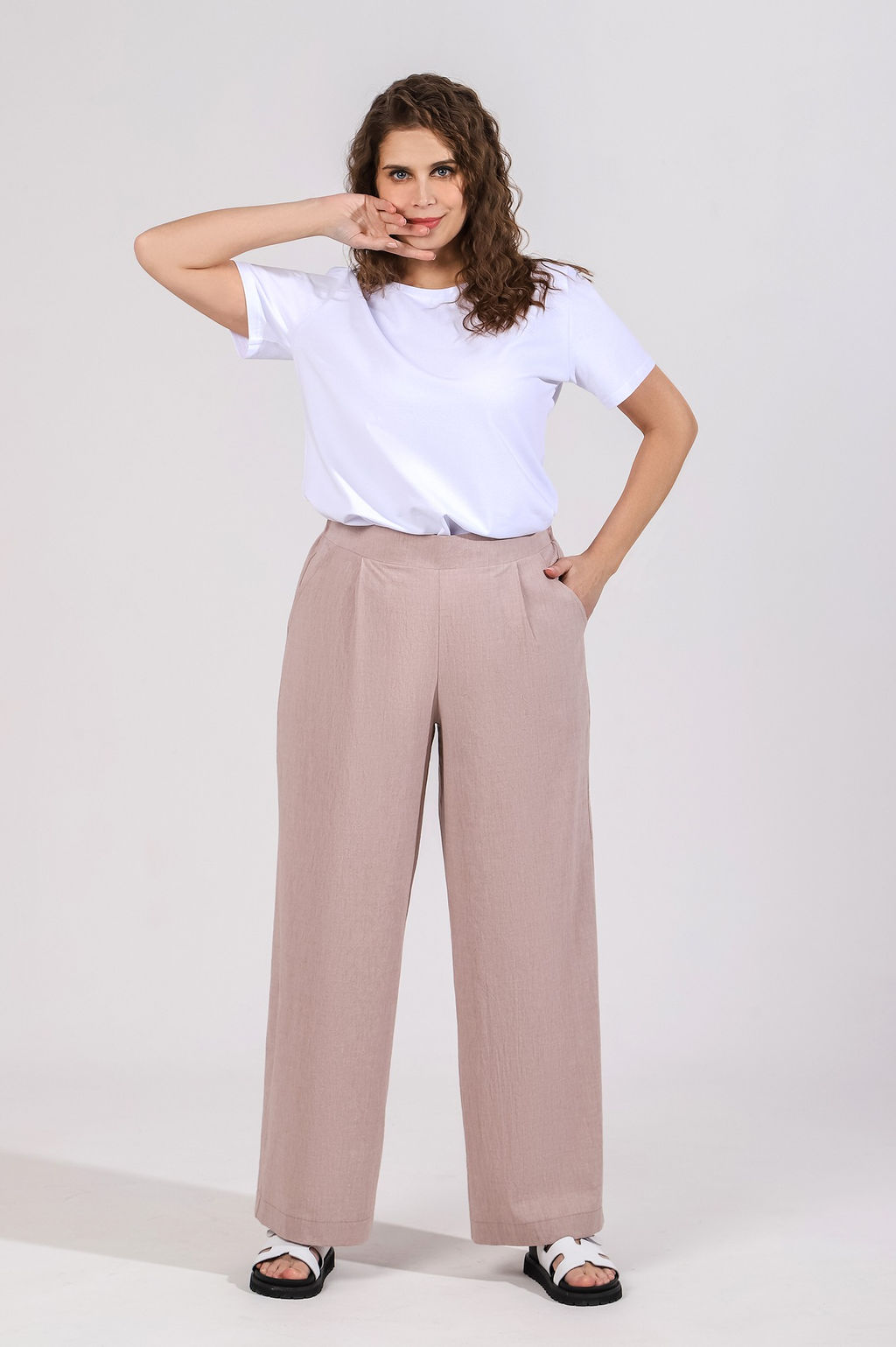 VIOTEX Брюки Тимьян-2 из вареного хлопка - Виотекс фото 14