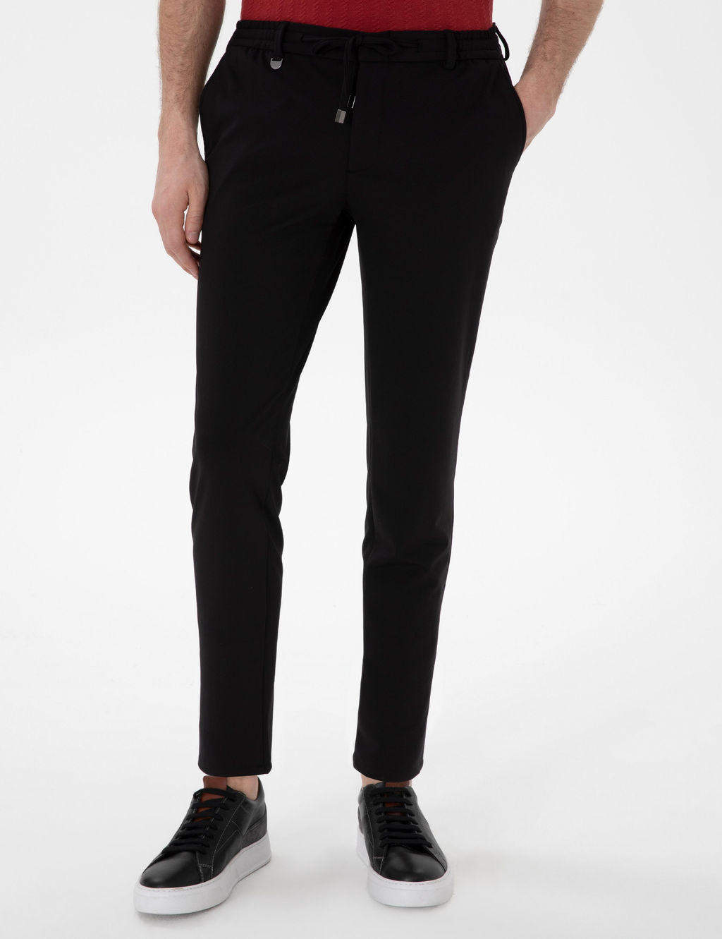 Siyah Klasik Jogger Pantolon - Pierre cardin фото 2