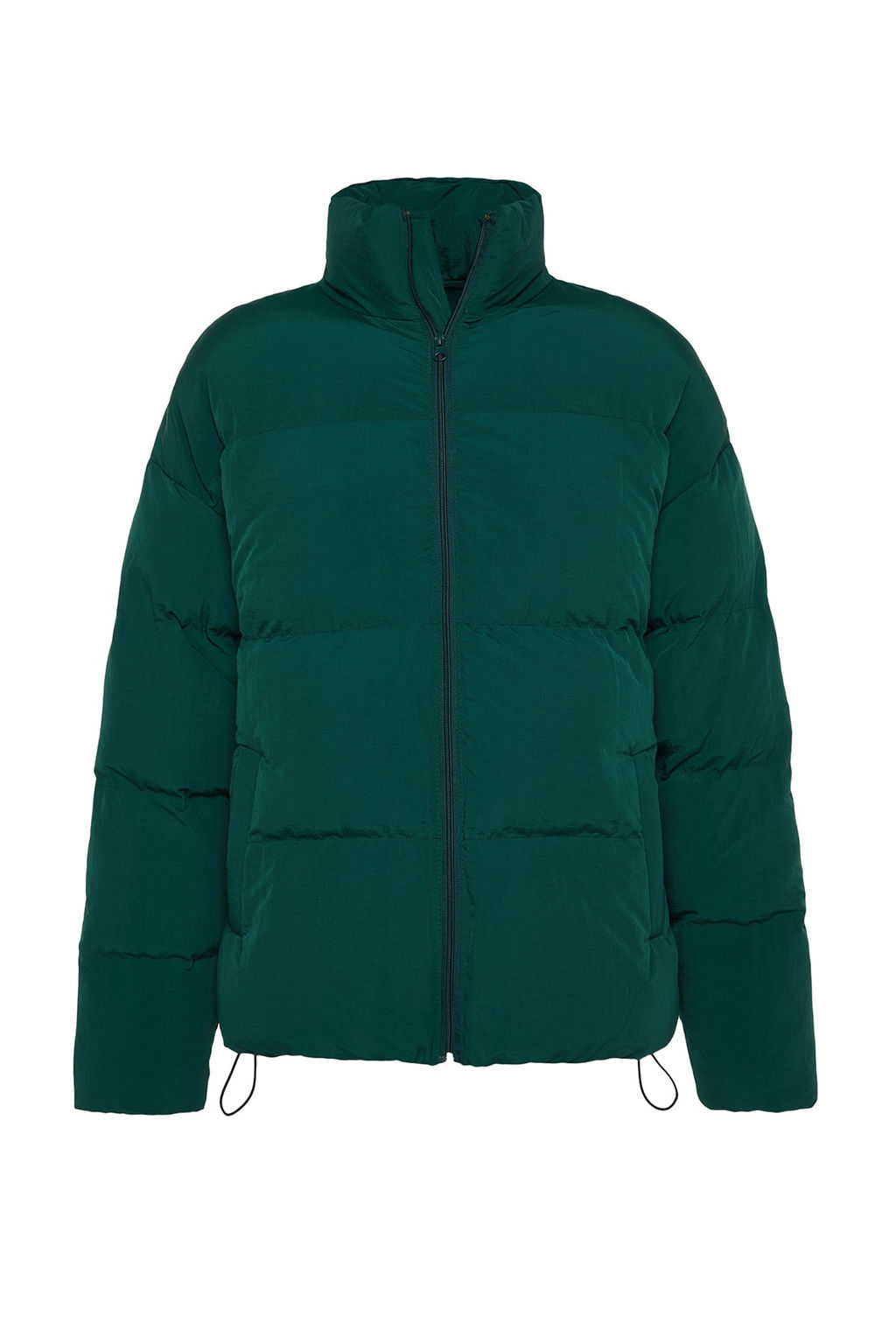 TRENDYOL MAN Lacivert Unisex Oversize Fit Dik Yaka Suya ve Ruzgara Dayan?kl? Sisme K?sl?k Mont TMNAW24MO00003 - Trendyolmilla фото 8