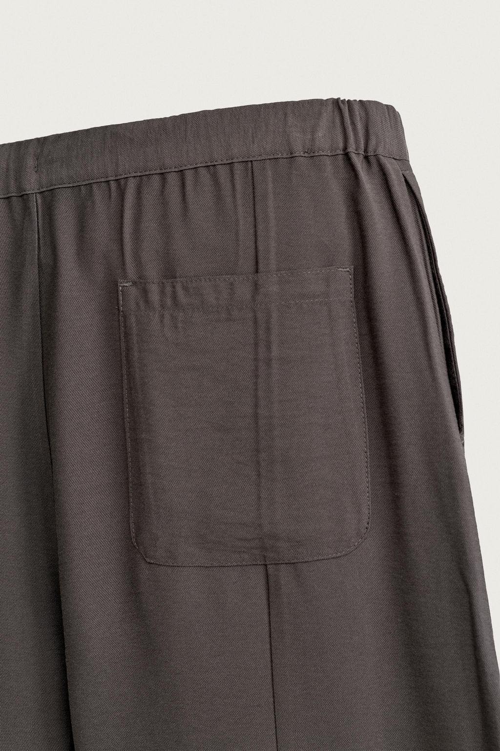 PANTAL?N FLUIDO BALLOON FIT / Gris - Zara фото 9