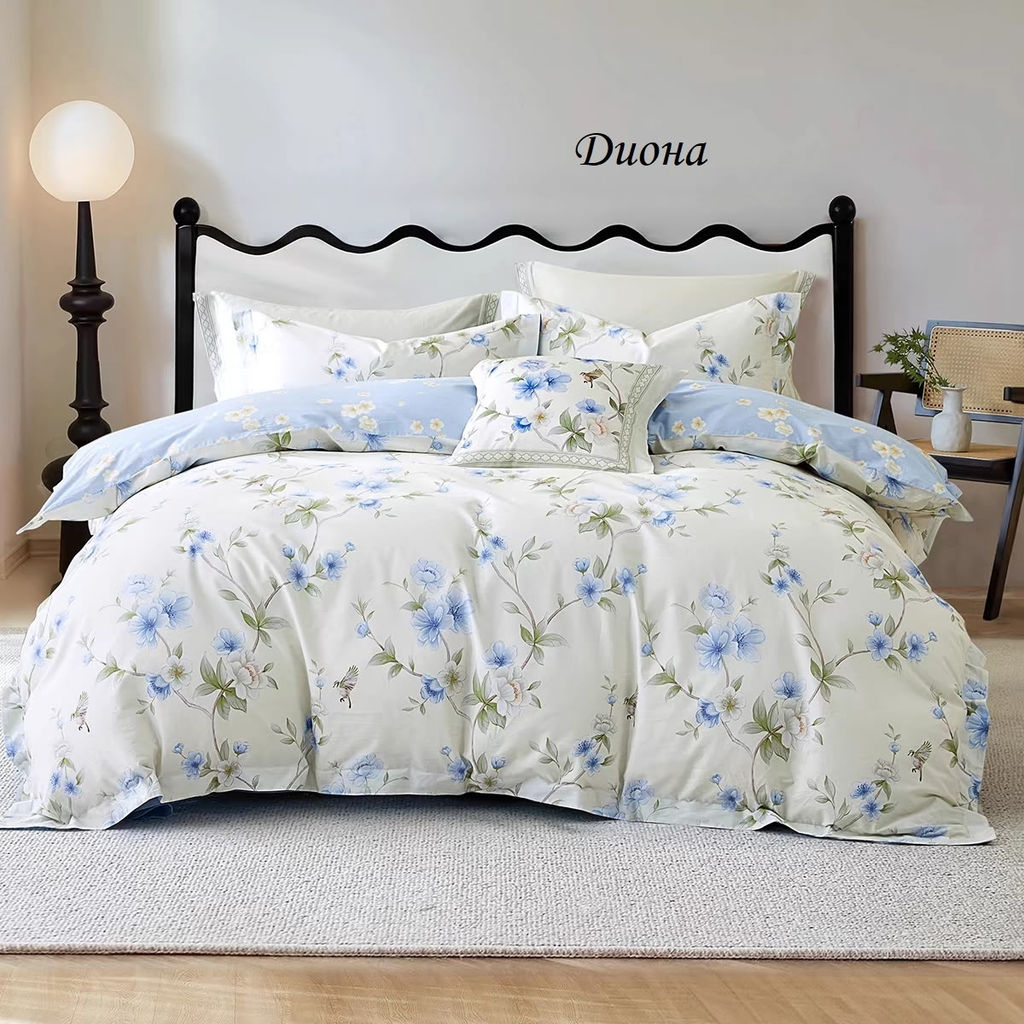 Комплект постельного белья Диона от з/л, 2-сп Поплин