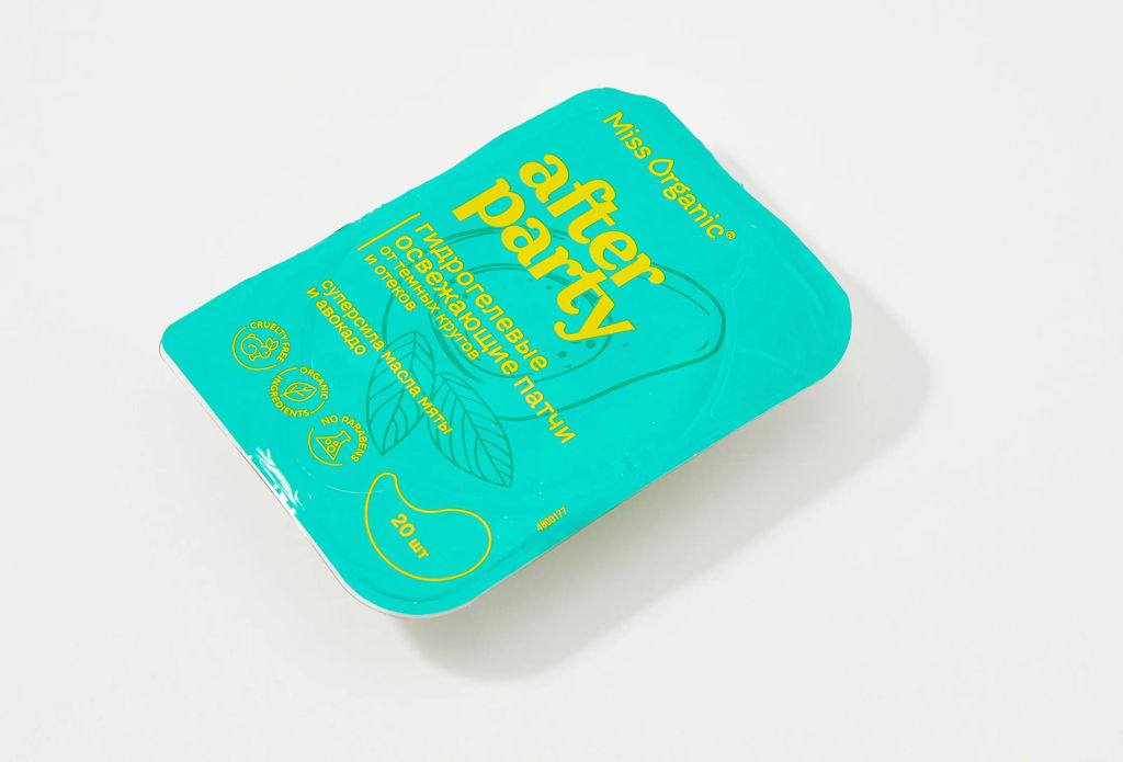 ФИТО Miss Organic Гидрогелевые освежающие патчи "AFTER PARTY" 34г