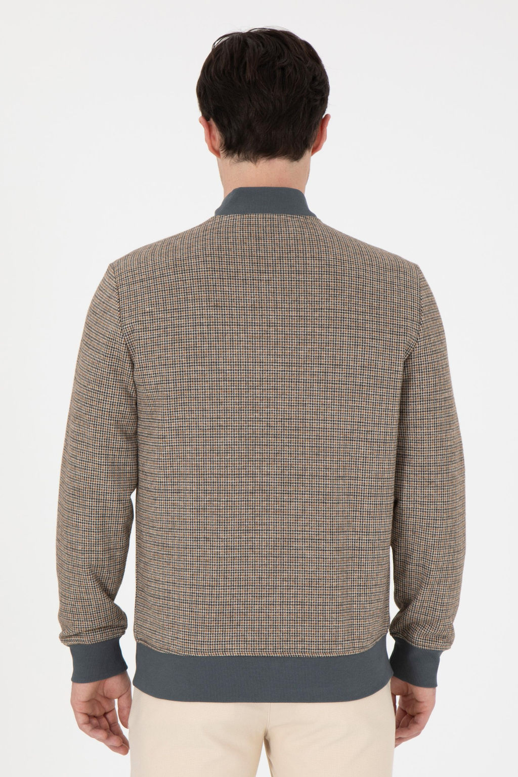 Мужской вязаный кардиган антрацитового цвета Неожиданная скидка в корзине - U.s. polo assn фото 5