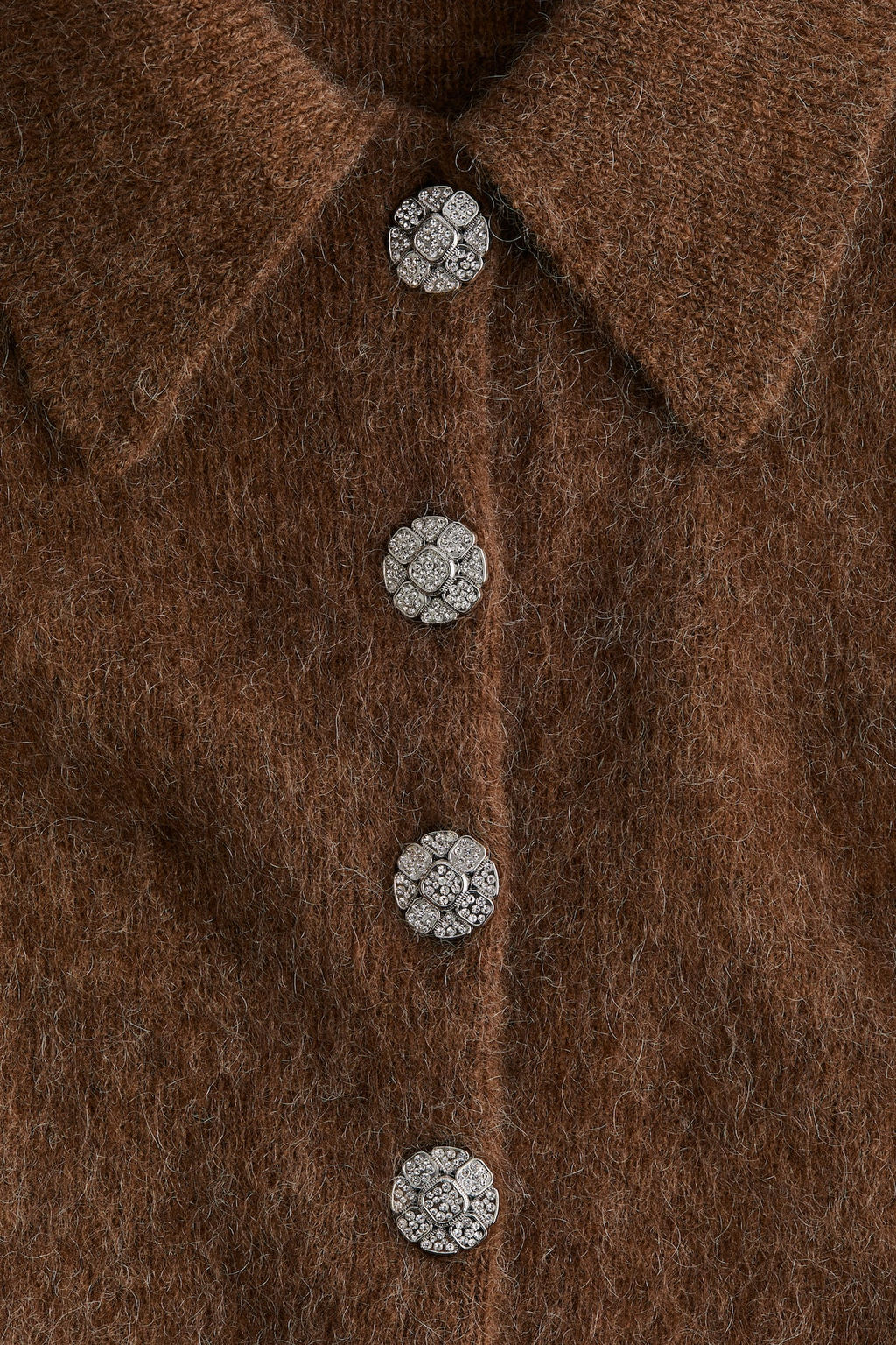 Jersey en mezcla de mohair con cuello - H&m фото 6