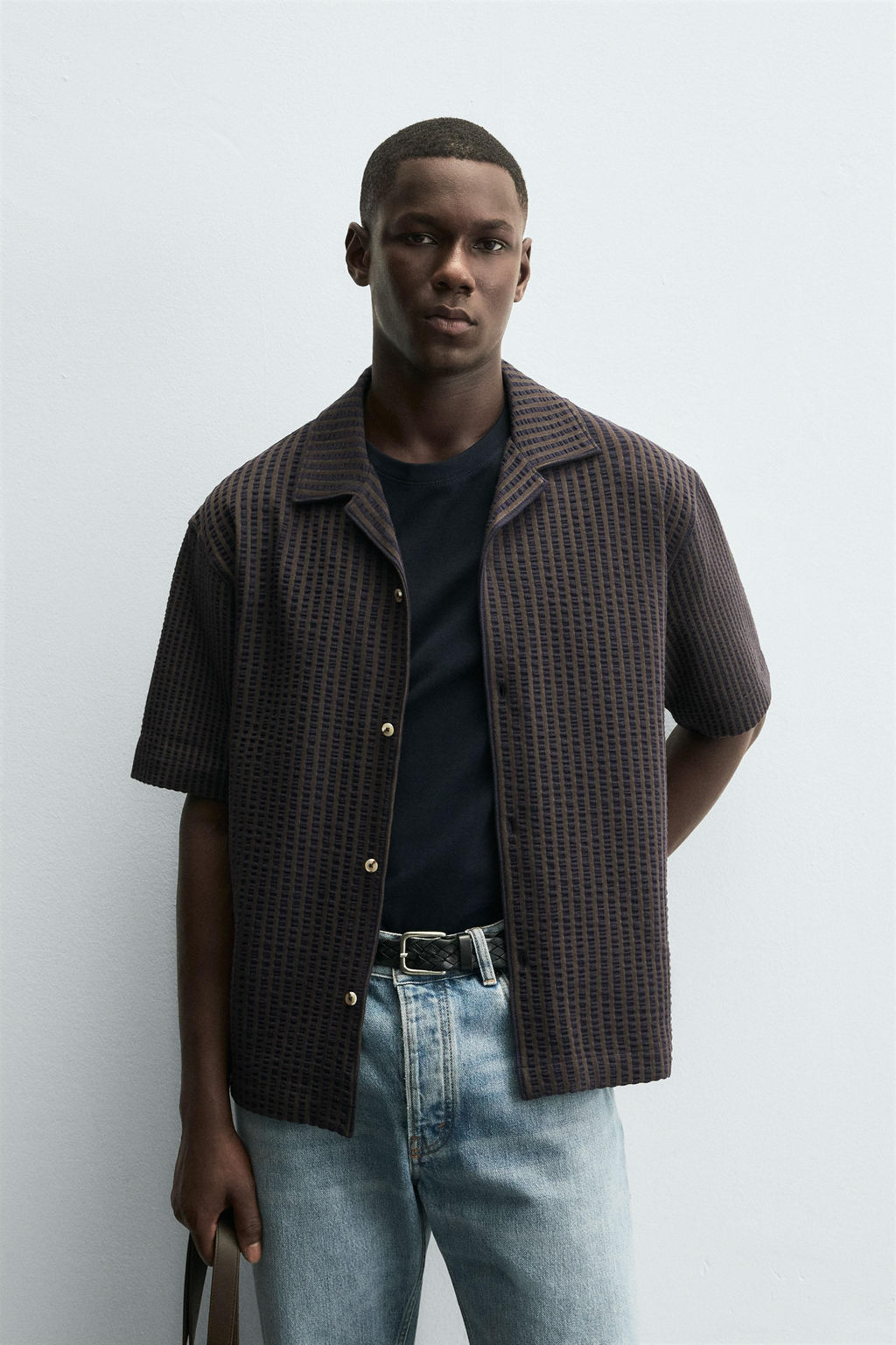 SEERSUCKER COMFORT SHIRT - Zara фото 2