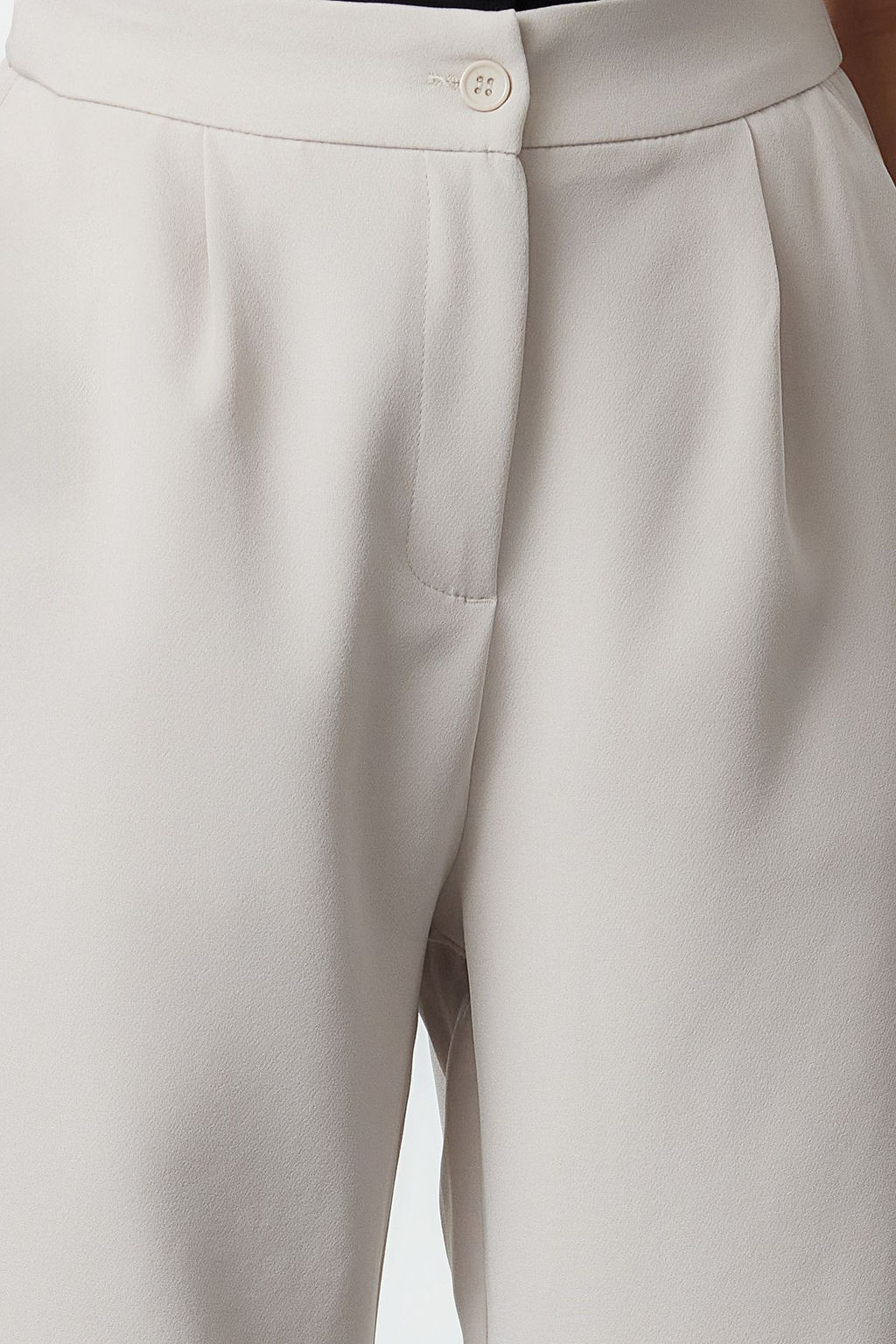 TRENDYOLMILLA Lacivert Wide Leg/Genis Paca Dokuma Kumas Pantolon TWOAW22PL0139 фото 43