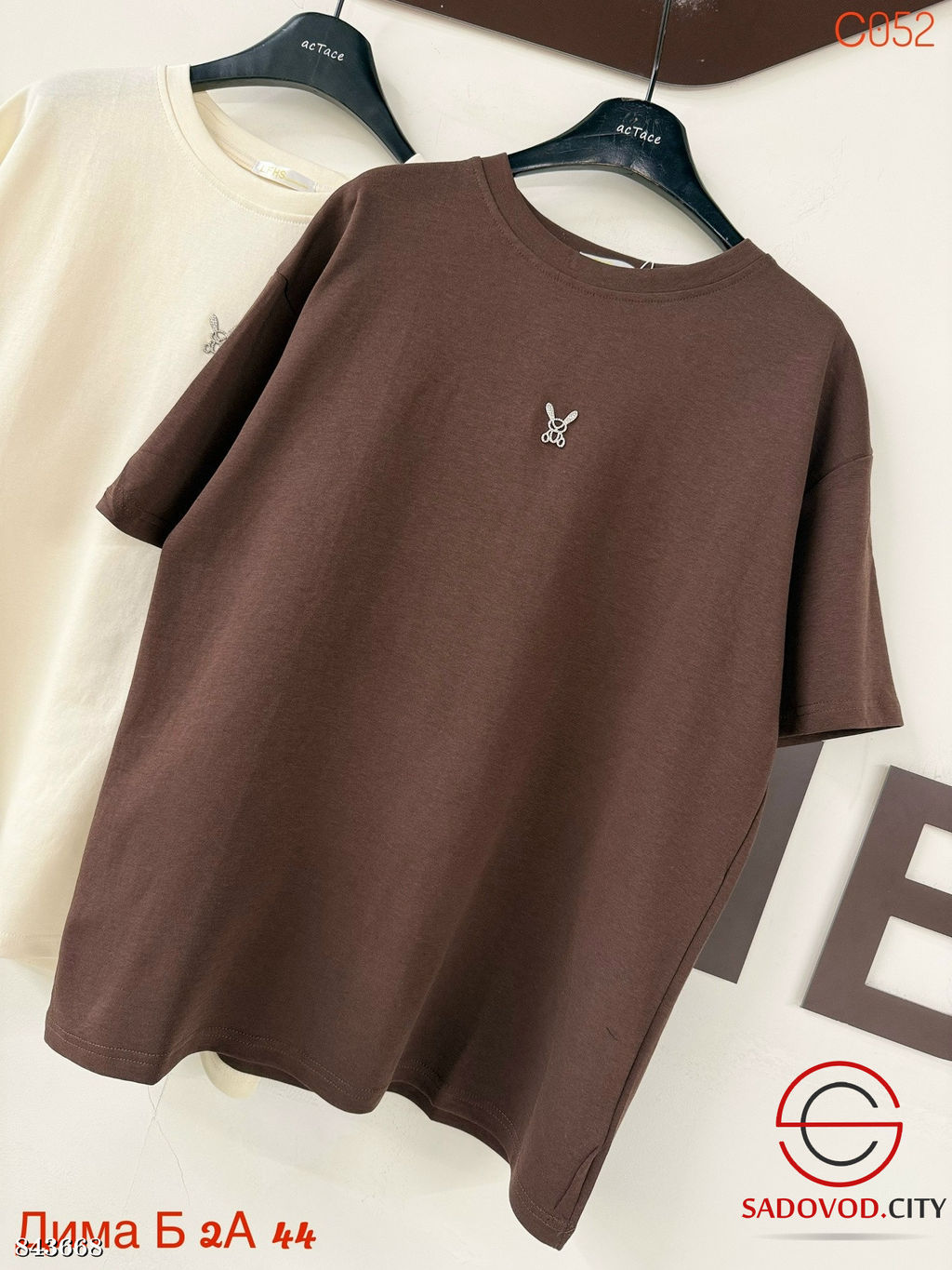 Футболка женская из хлопка