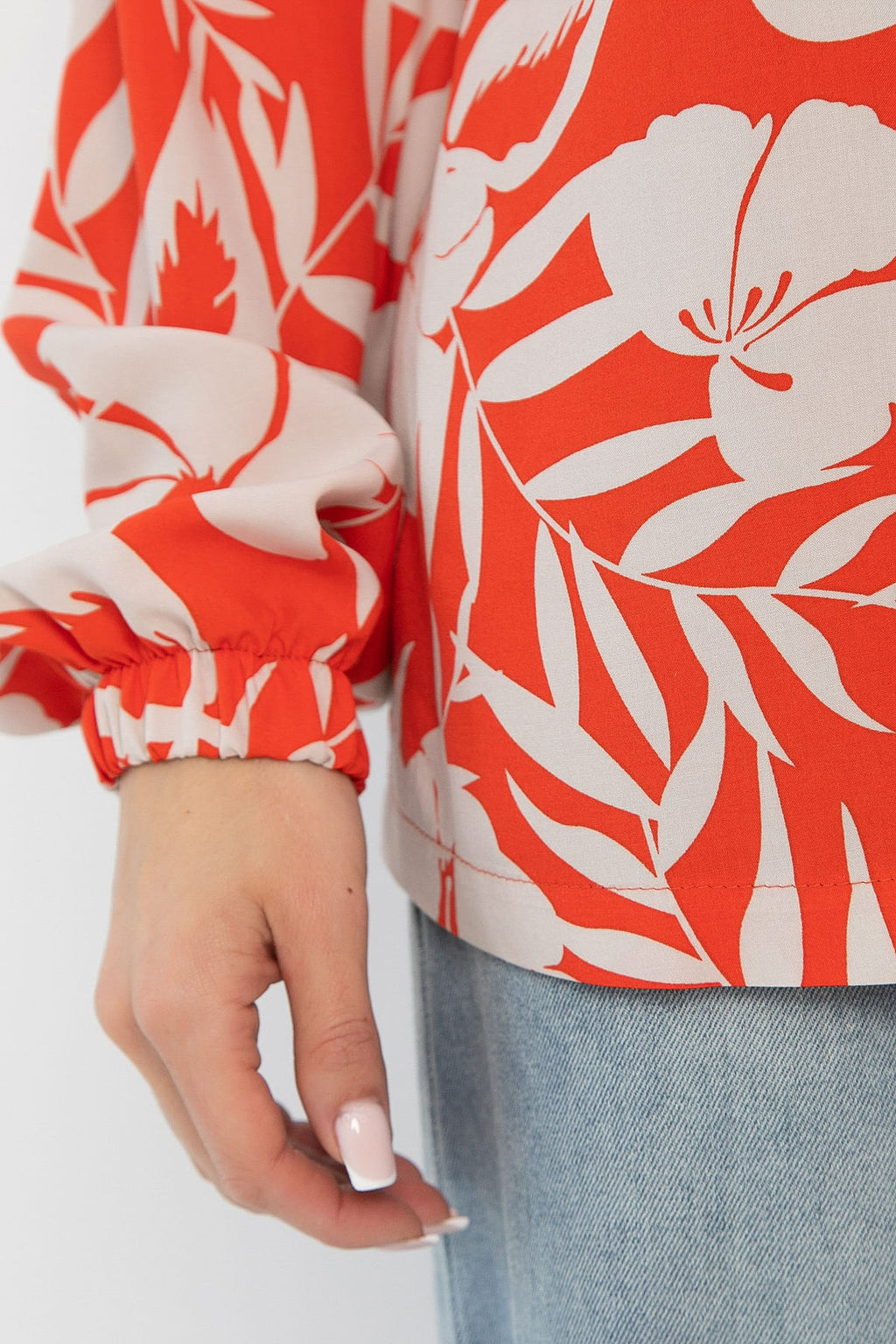 Рубашка Массандра (оранжевая) Б13761-25М - Lt collection фото 6