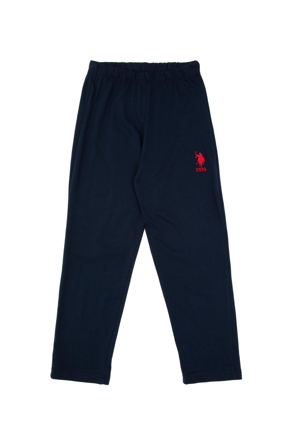 Пижама U.S. Polo Assn детская темно‑синяя из хлопка