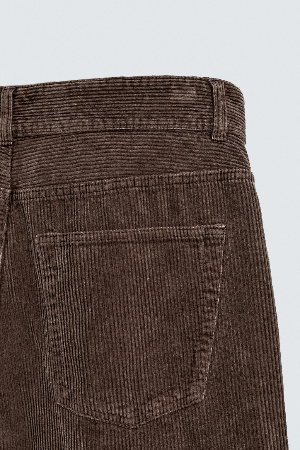 PANTAL?N RELAXED FIT PANA / Marr?n - Zara фото 10