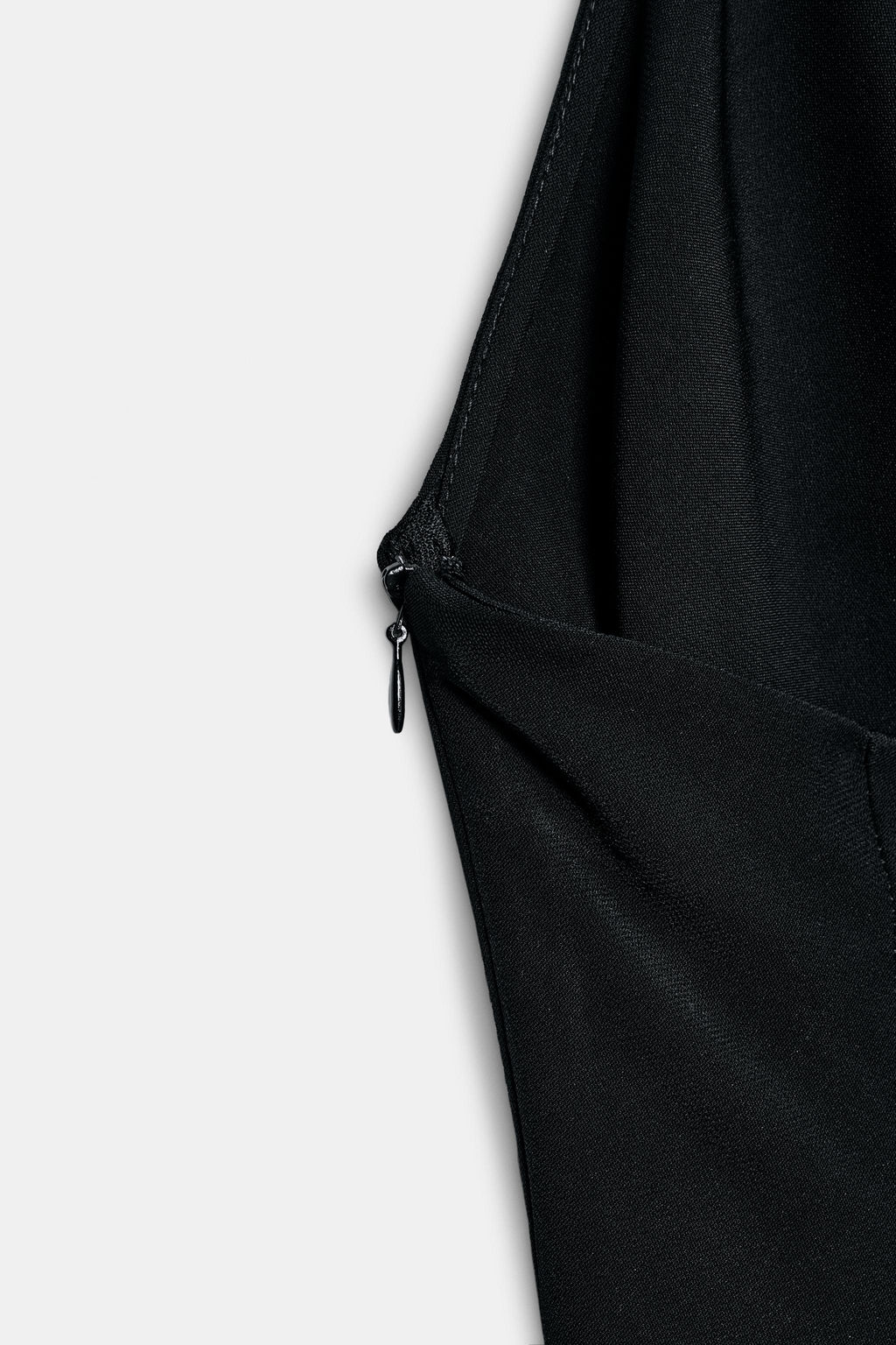 VESTIDO HALTER FLECOS ZW COLLECTION / Negro - Zara фото 10