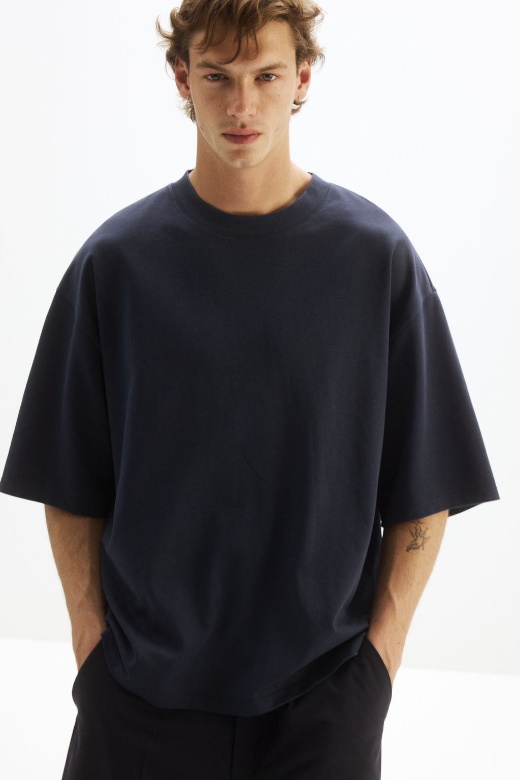 Camiseta Cooling Oversized Fit - H&m фото 5